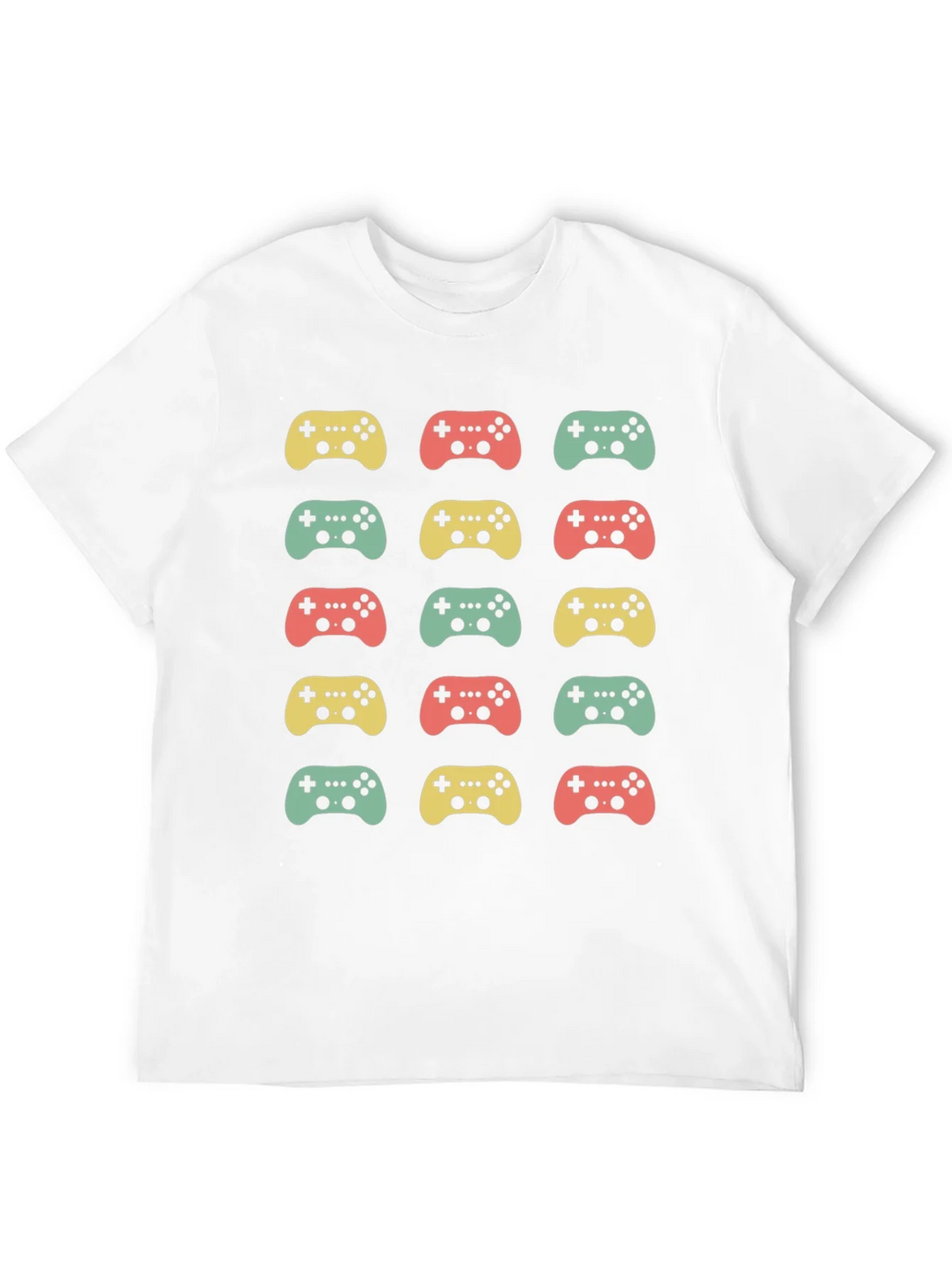 Retro Gaming Controller Pattern T-Shirt product image 2