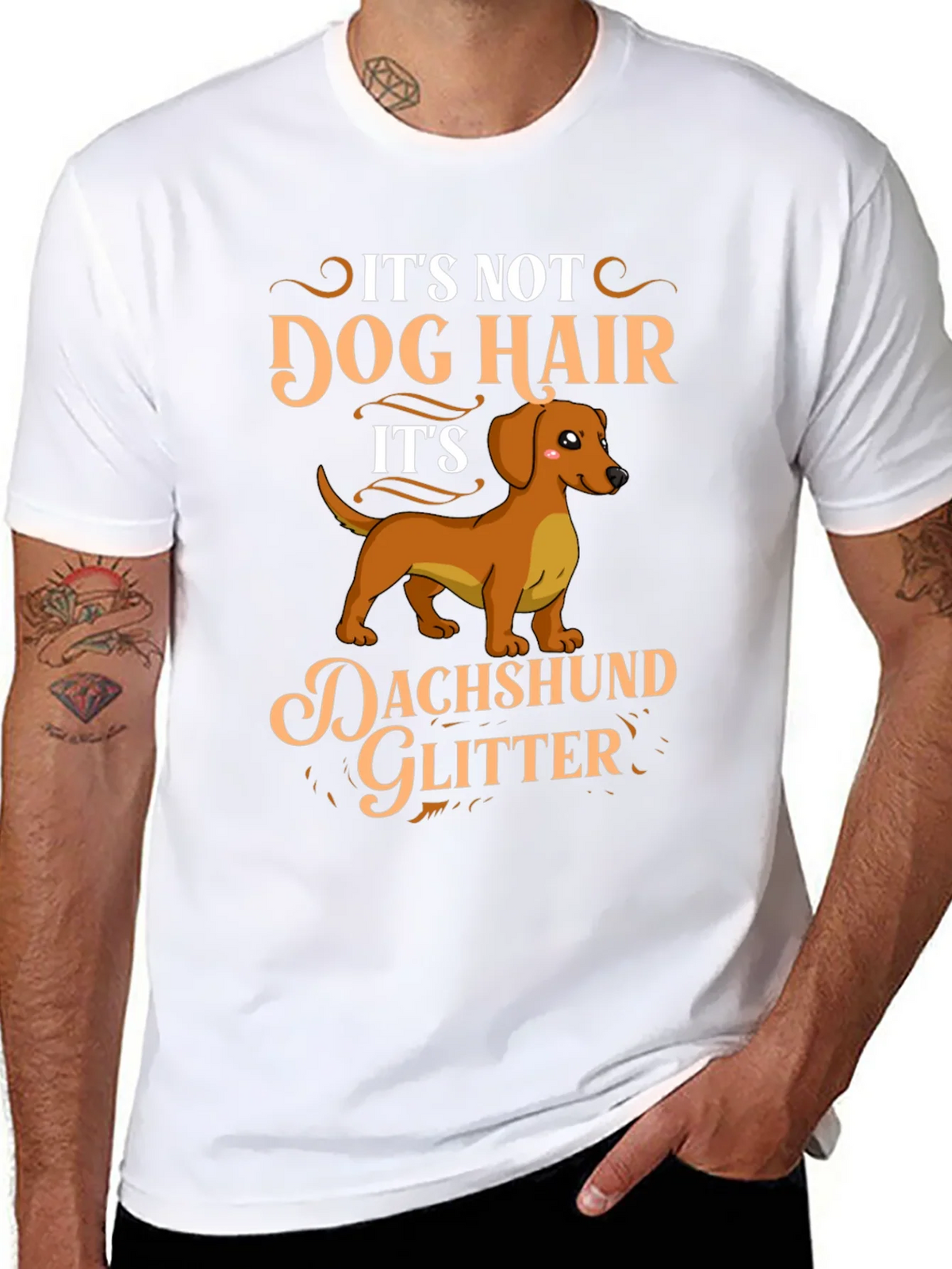 Dachshund Glitter T-Shirt - Dog Lover Gift product image 10