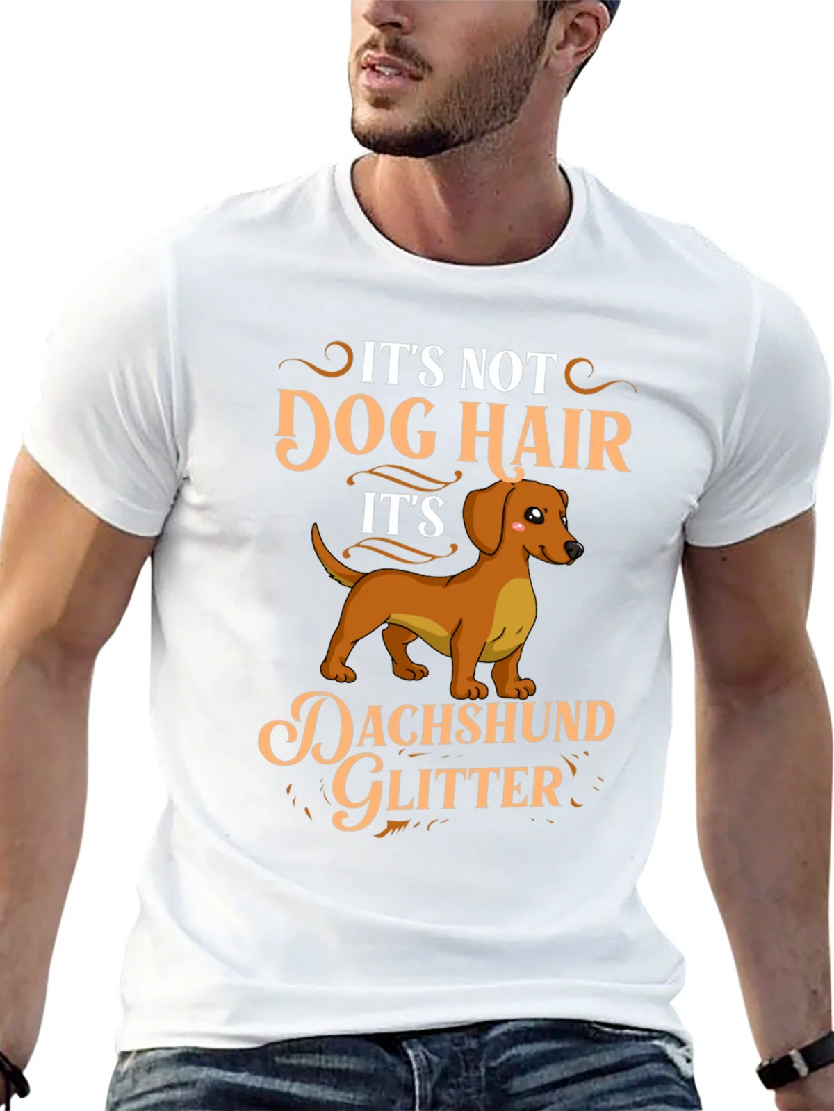 Dachshund Glitter T-Shirt - Dog Lover Gift product image 4