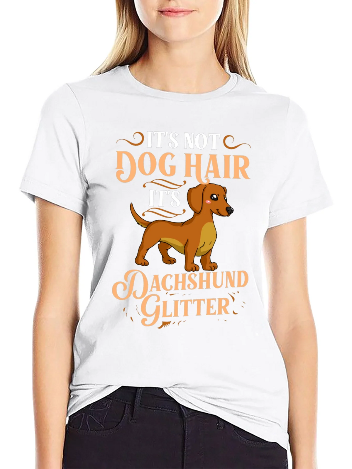 Dachshund Glitter T-Shirt - Dog Lover Gift product image 11