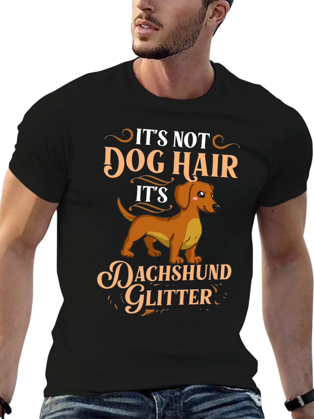 Dachshund Glitter T-Shirt - Dog Lover Gift product image 9