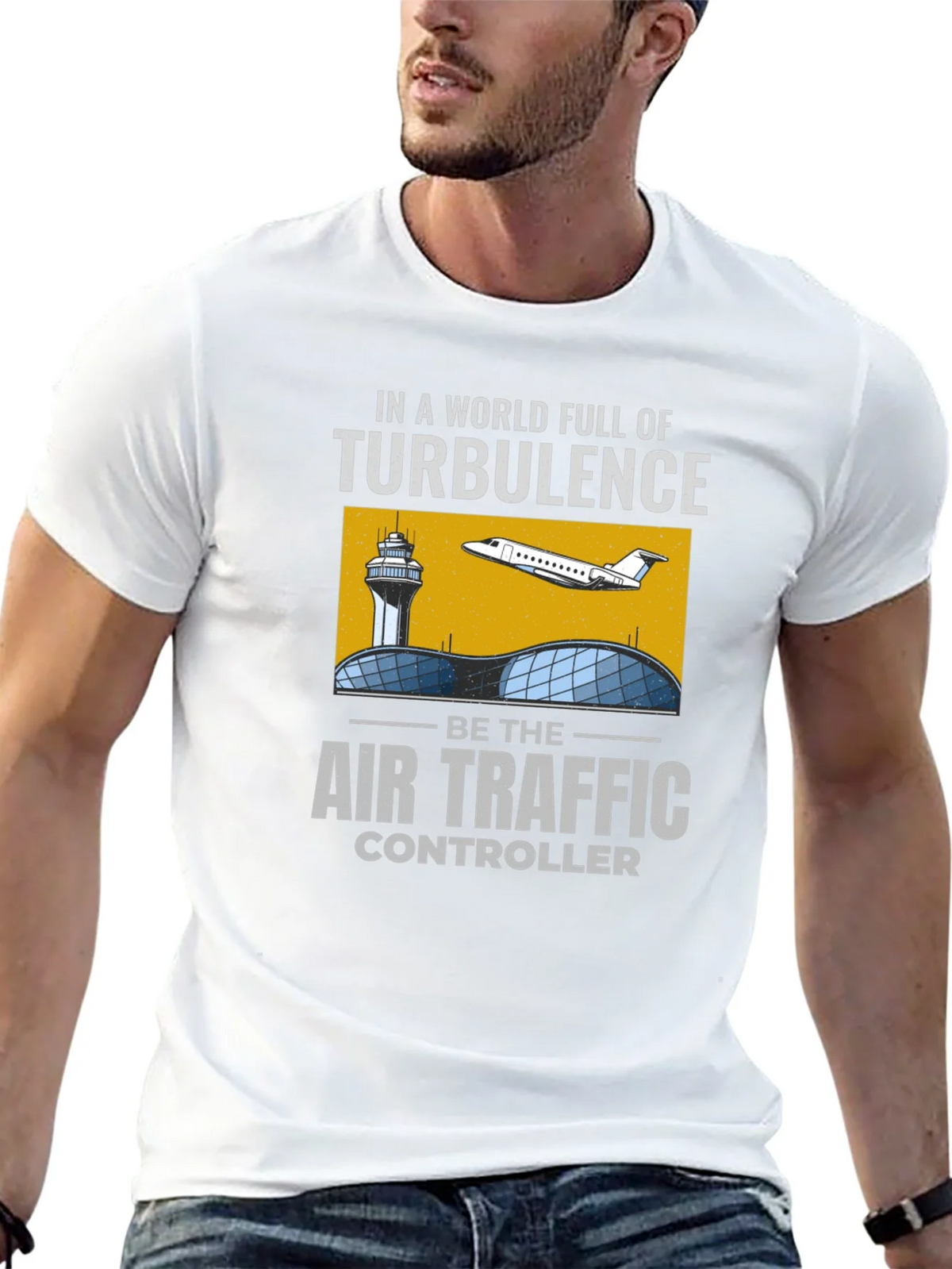 Air Traffic Controller T-Shirt - Turbulence Design product image 4