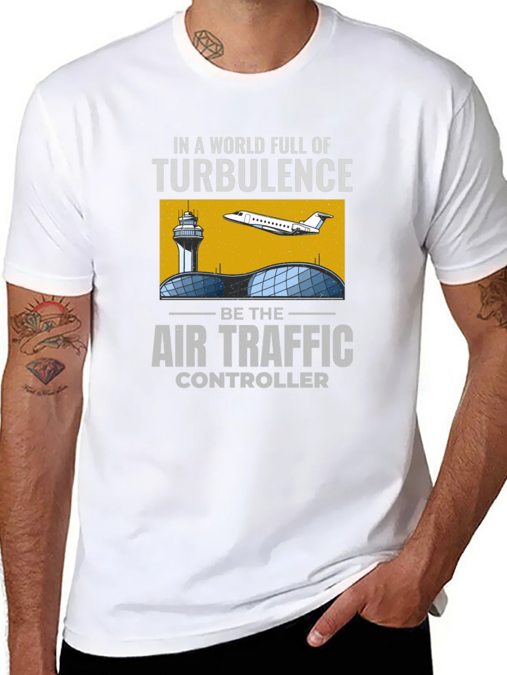 Air Traffic Controller T-Shirt - Turbulence Design product image 10