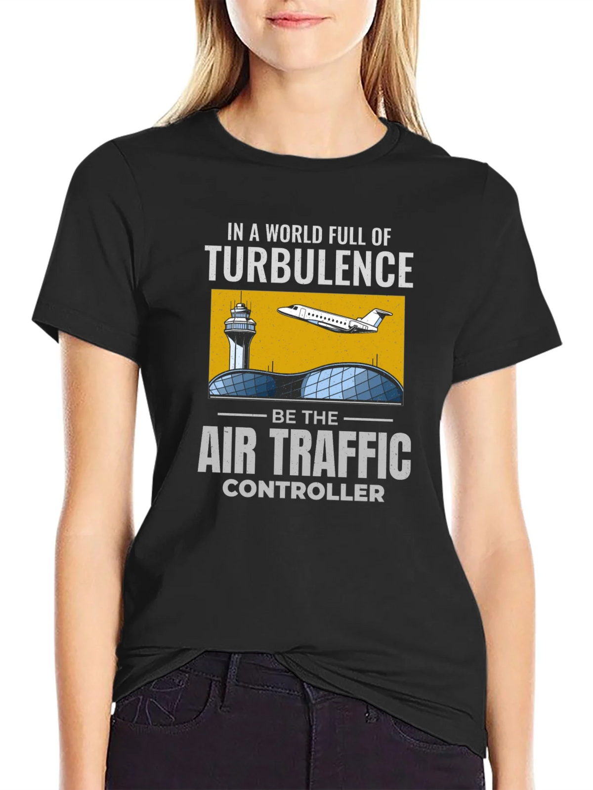 Air Traffic Controller T-Shirt - Turbulence Design product image 5