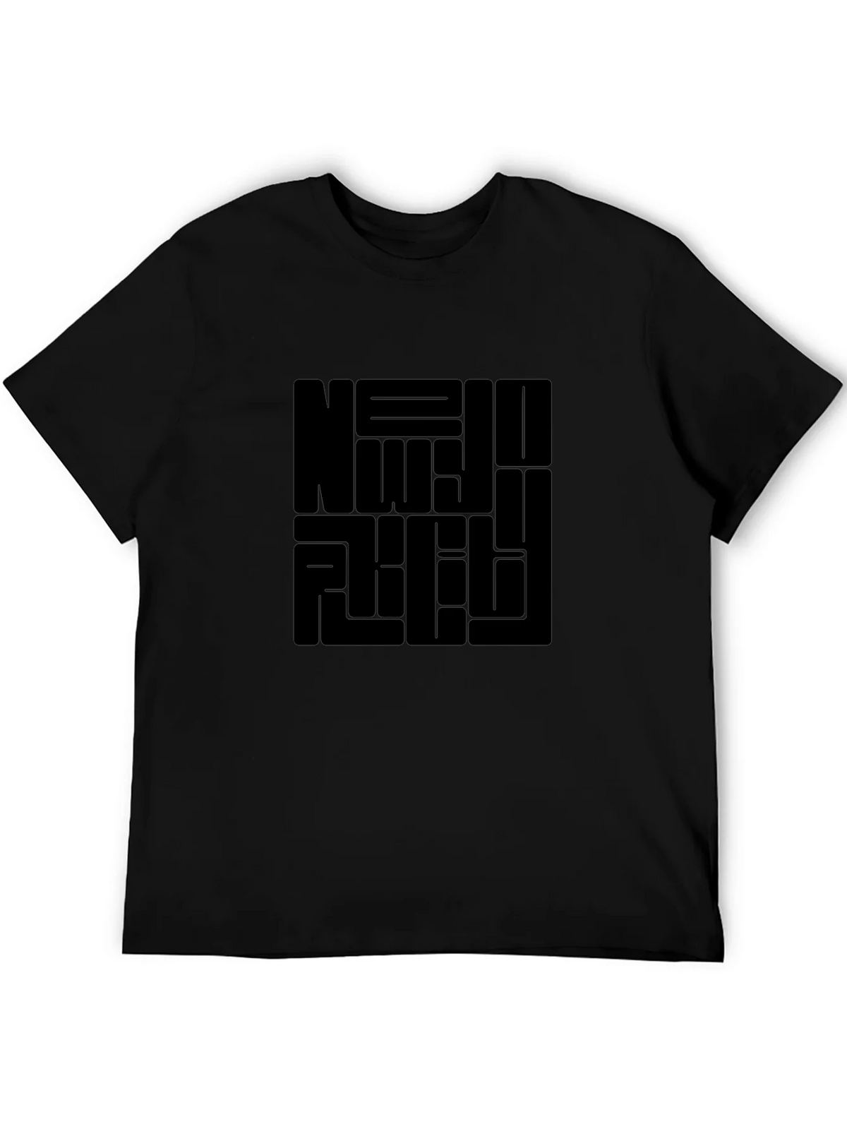 Graphic Black T-Shirt product image 8