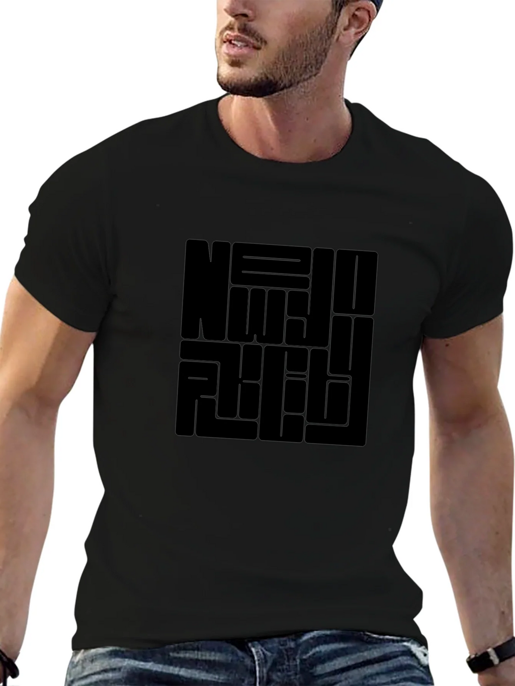 Graphic Black T-Shirt product image 9
