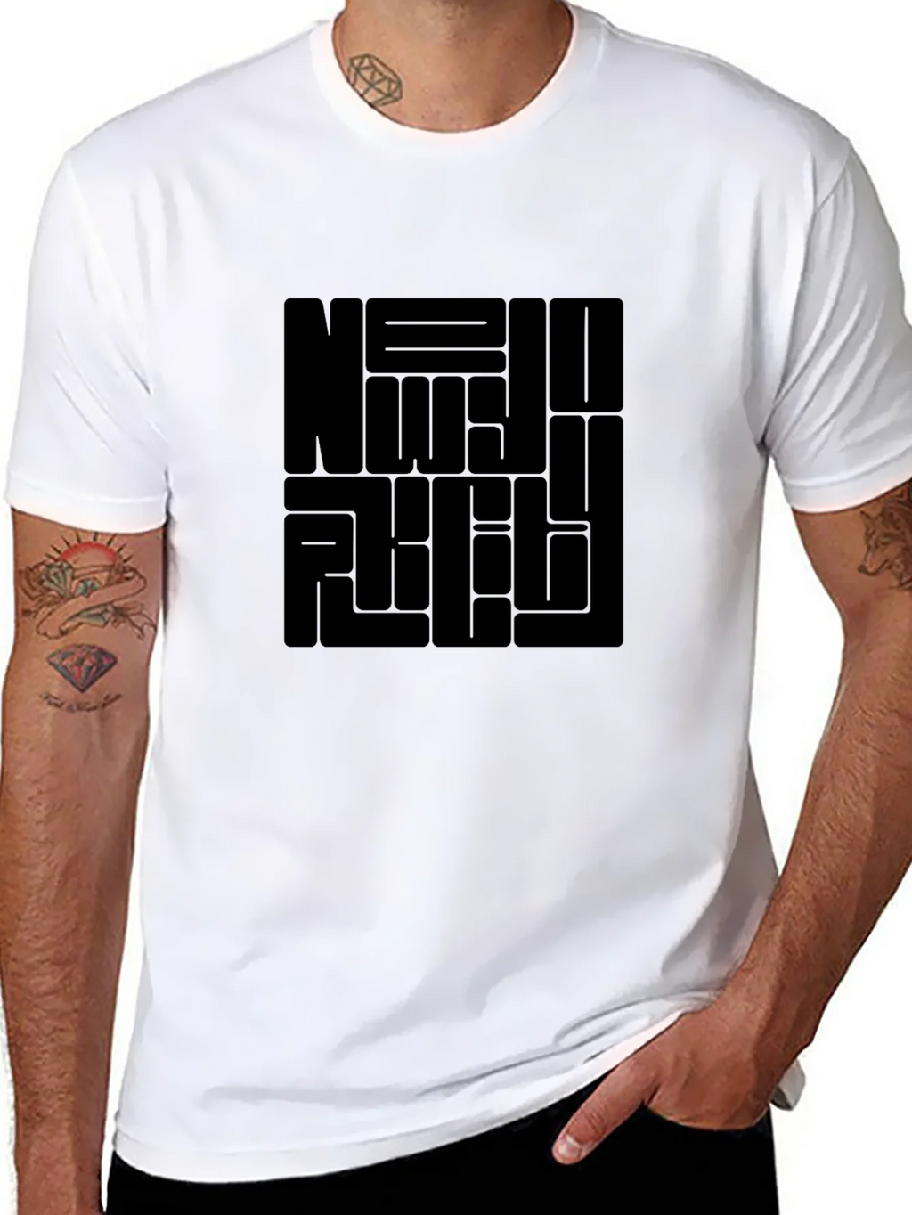Graphic Black T-Shirt product image 10