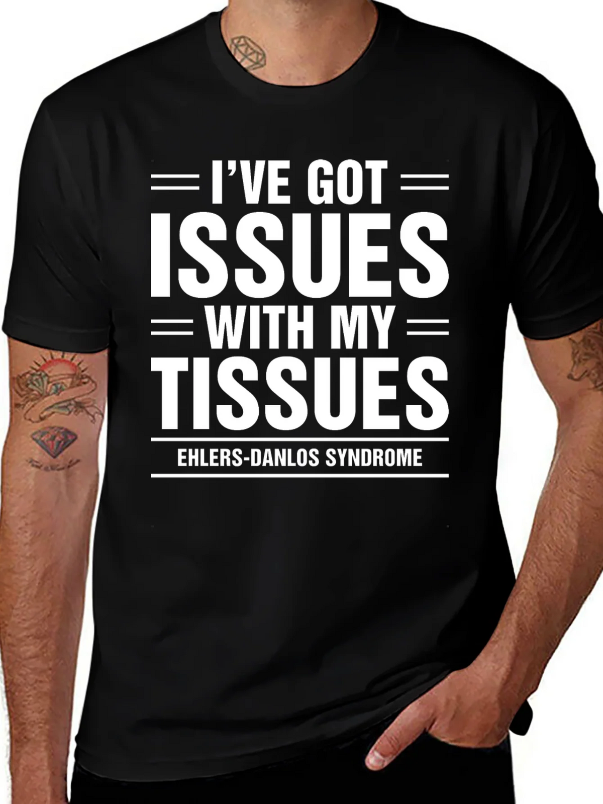 Ehlers-Danlos Syndrome Awareness Graphic Tee product image 1
