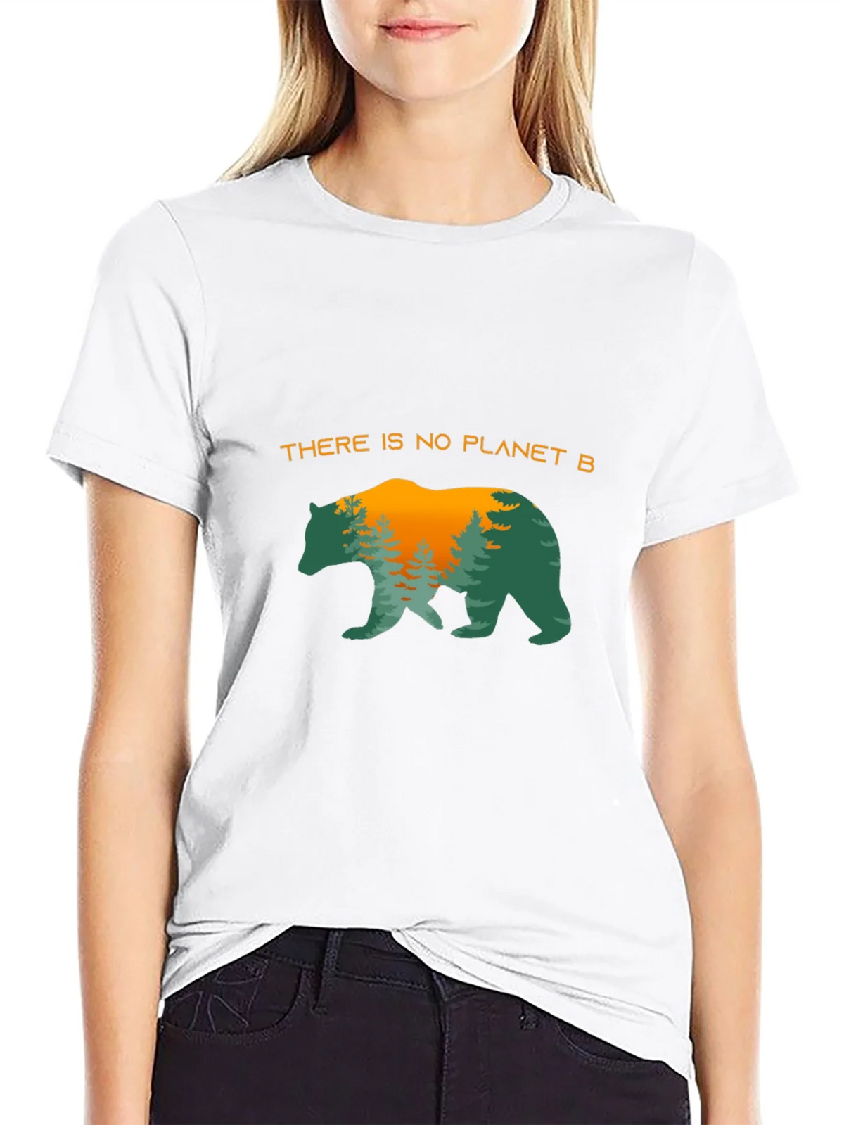 There is No Planet B Bear Graphic Tee product image 1