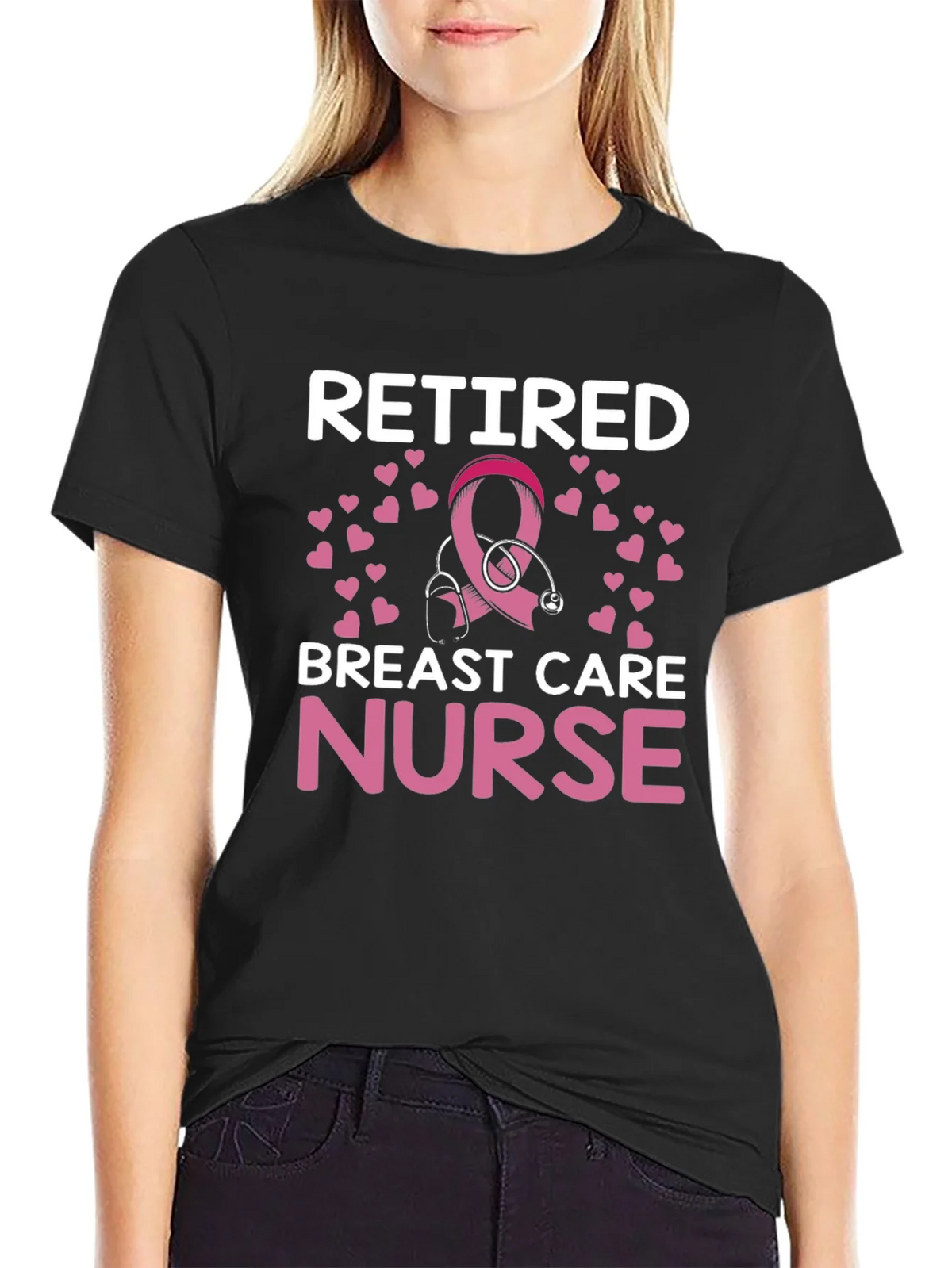 Retired Breast Care Nurse T-Shirt product image 5