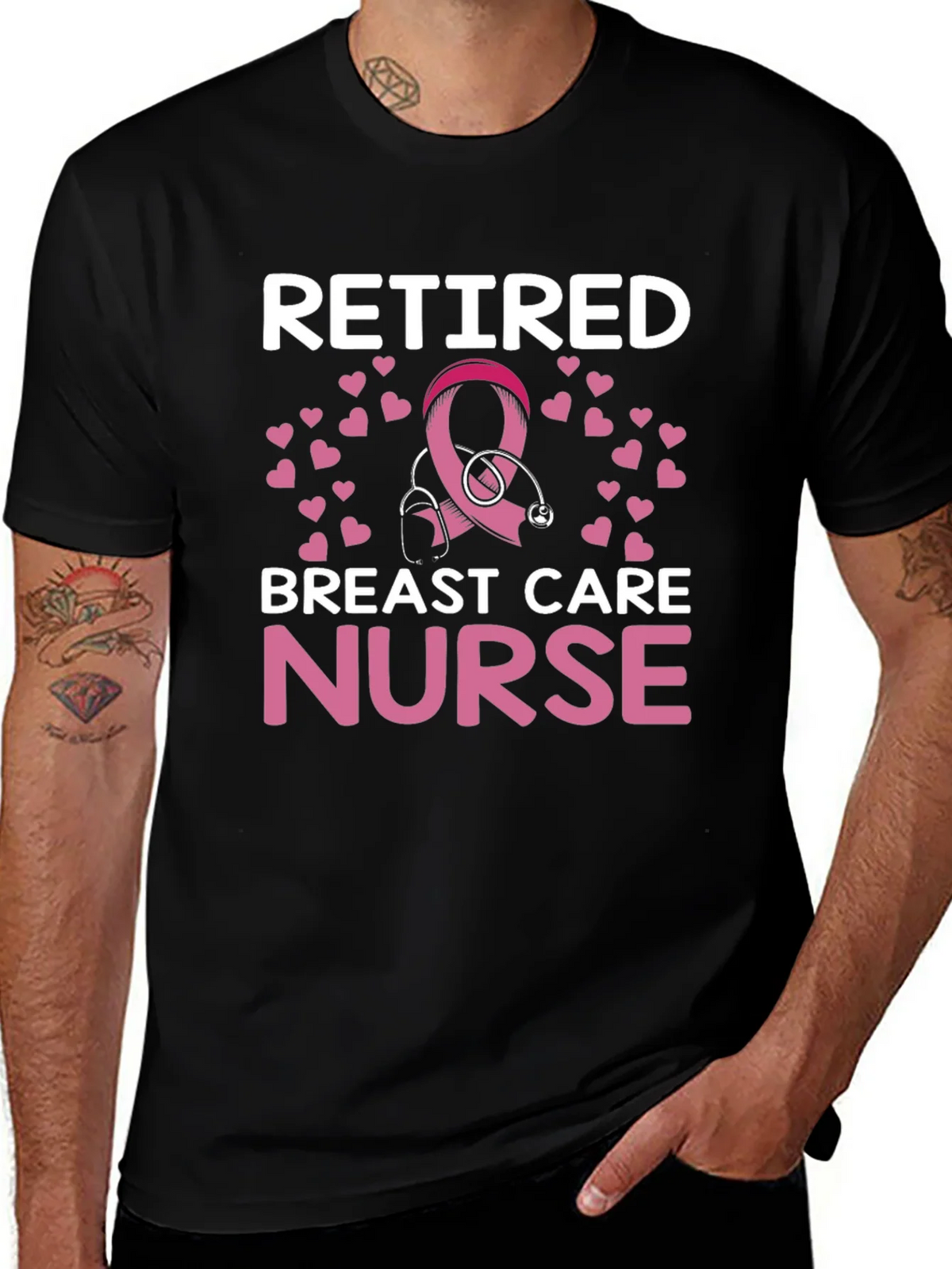 Retired Breast Care Nurse T-Shirt product image 1