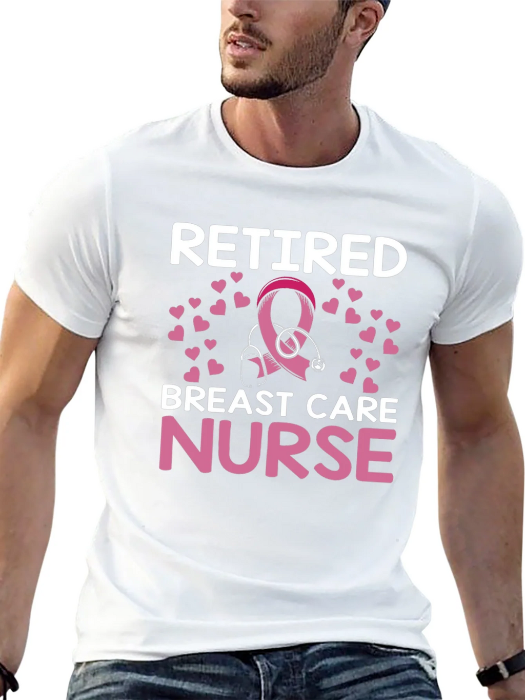 Retired Breast Care Nurse T-Shirt product image 4