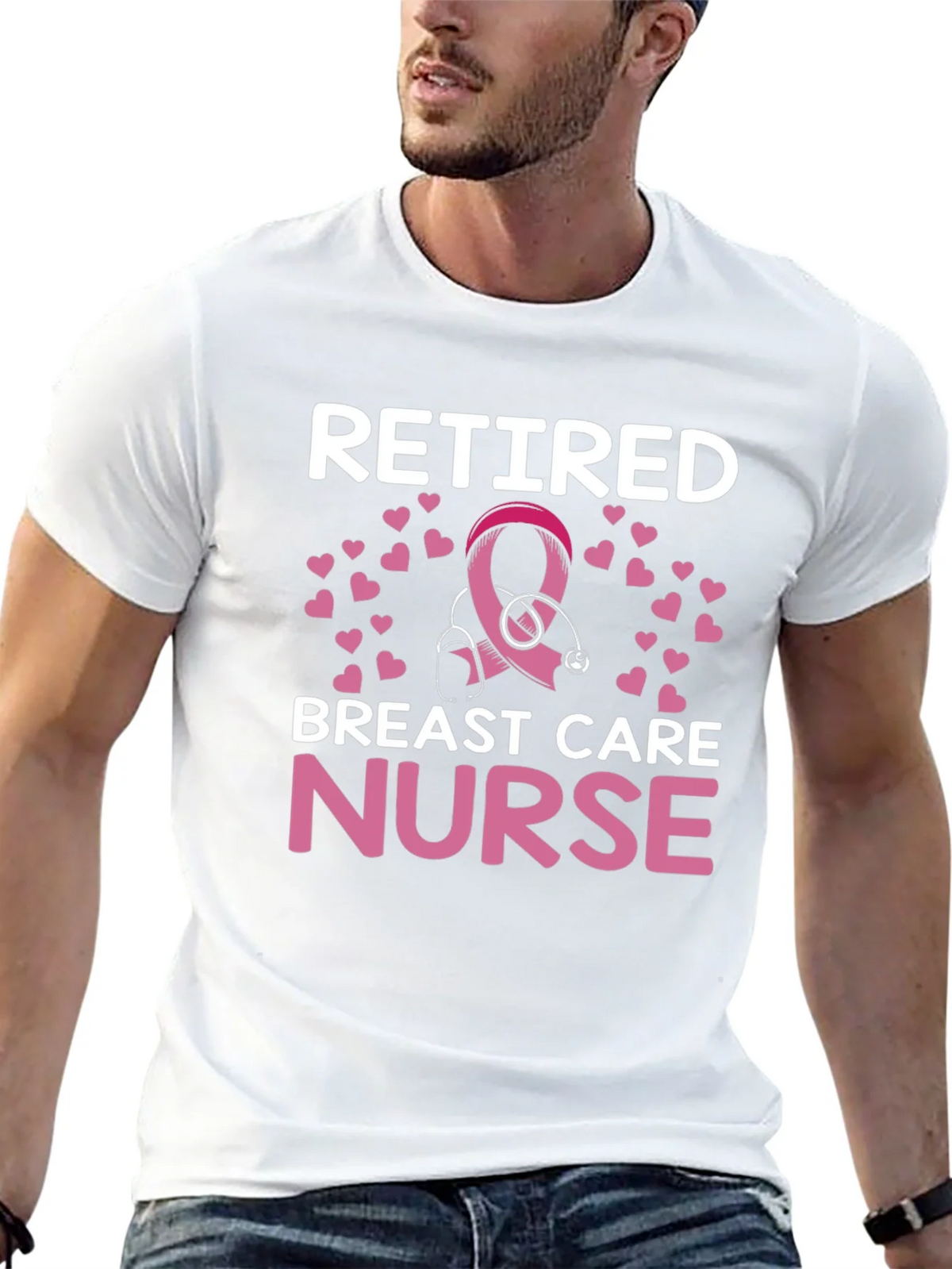 Retired Breast Care Nurse T-Shirt product image 4