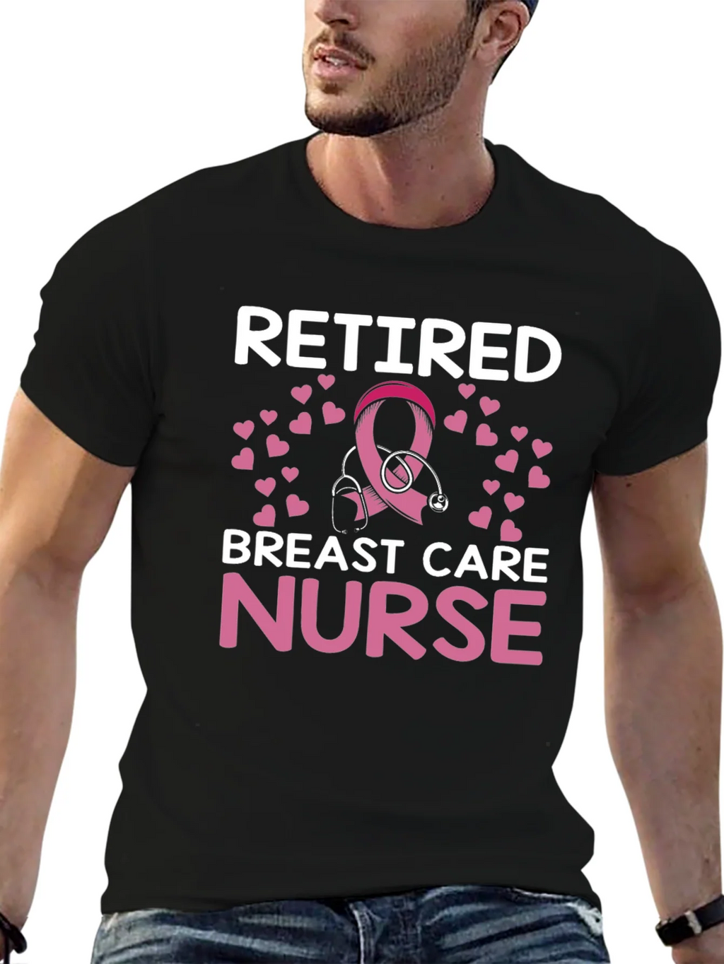 Retired Breast Care Nurse T-Shirt product image 9