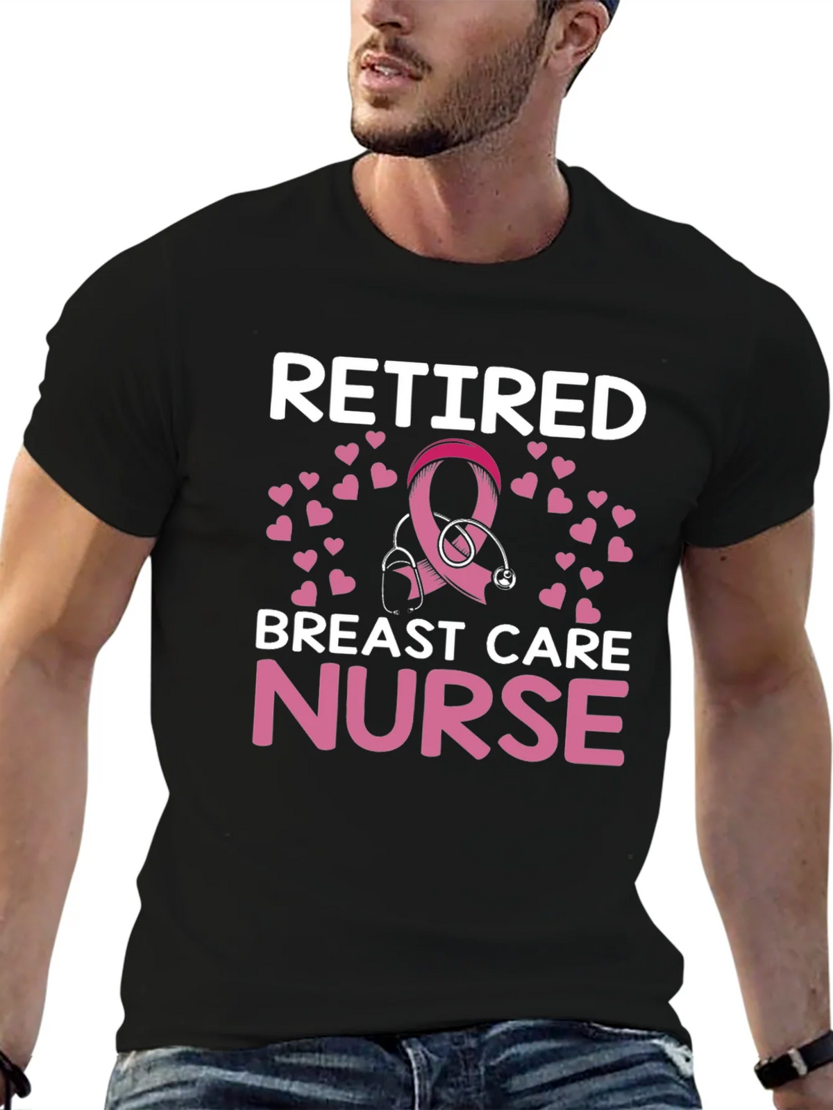 Retired Breast Care Nurse T-Shirt product image 9