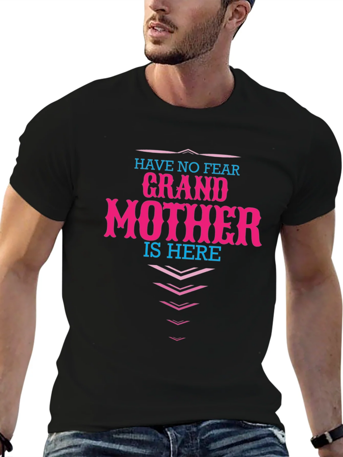 Grandmother Here T-Shirt - Novelty Family Apparel product image 9