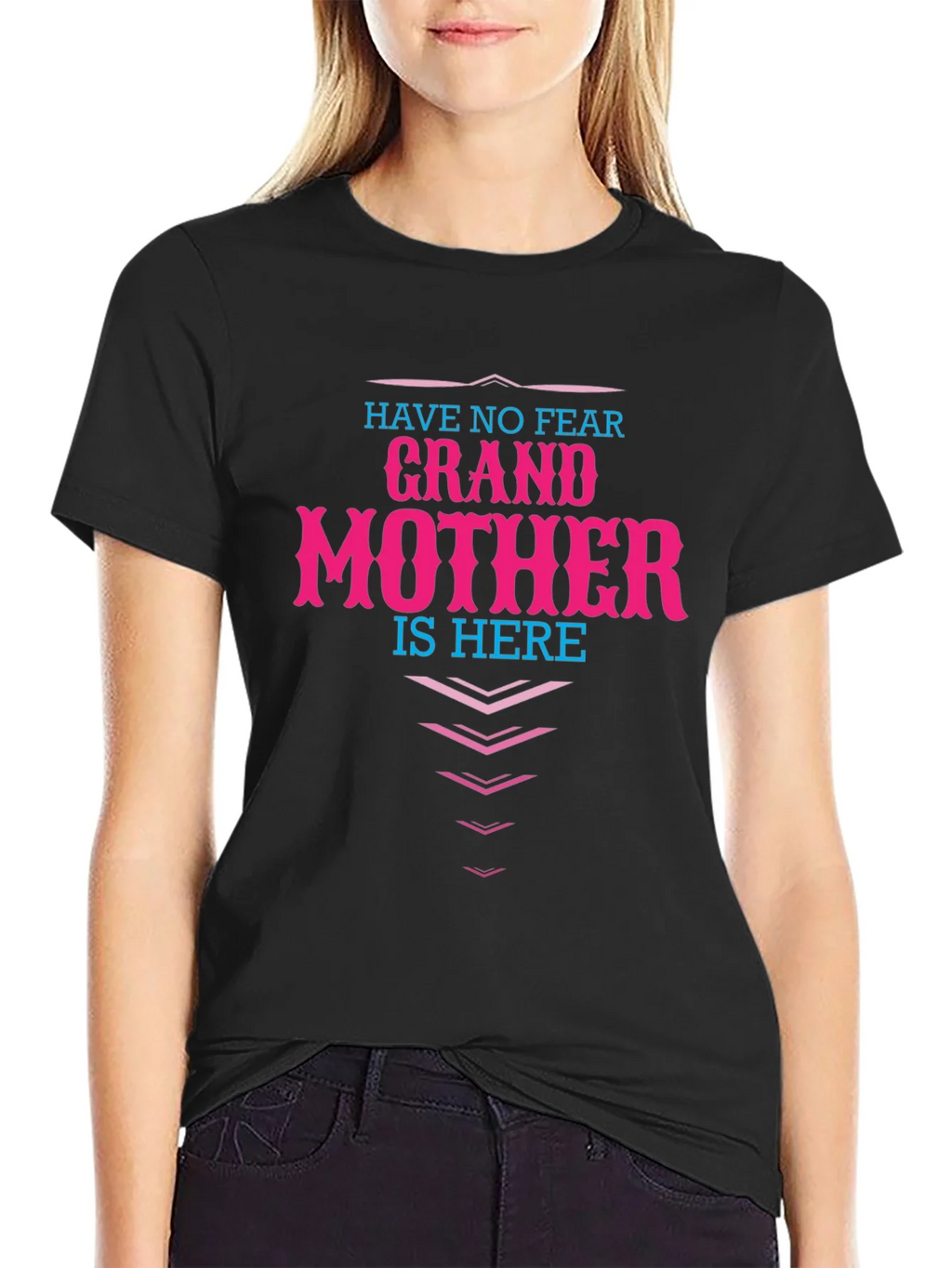 Grandmother Here T-Shirt - Novelty Family Apparel product image 5