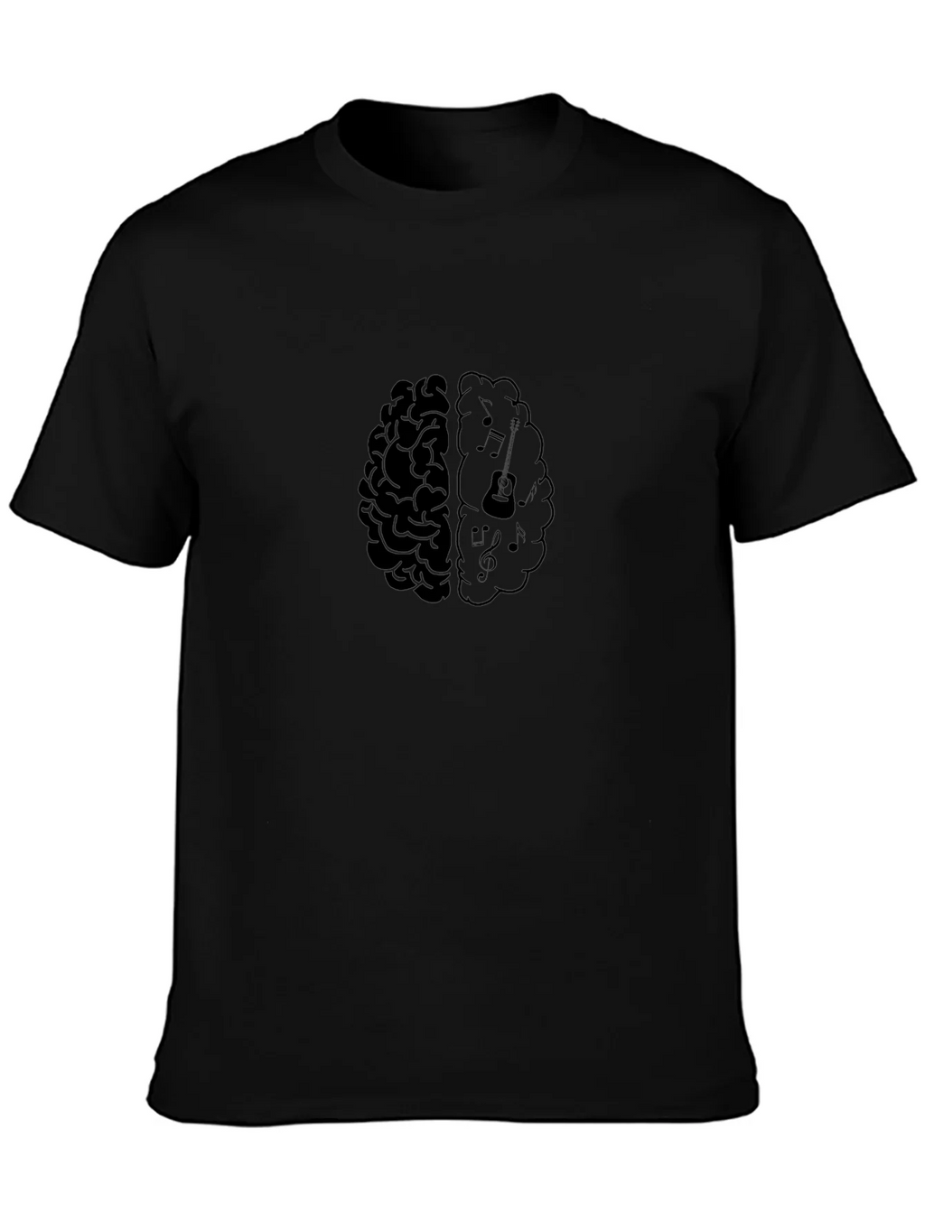 Brain Music T-Shirt - Black product image 6