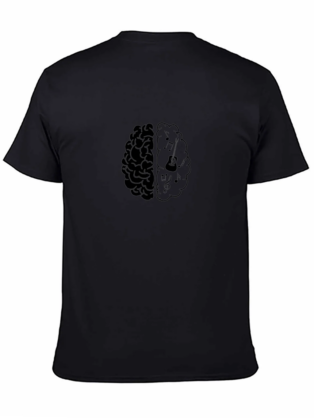 Brain Music T-Shirt - Black product image 7