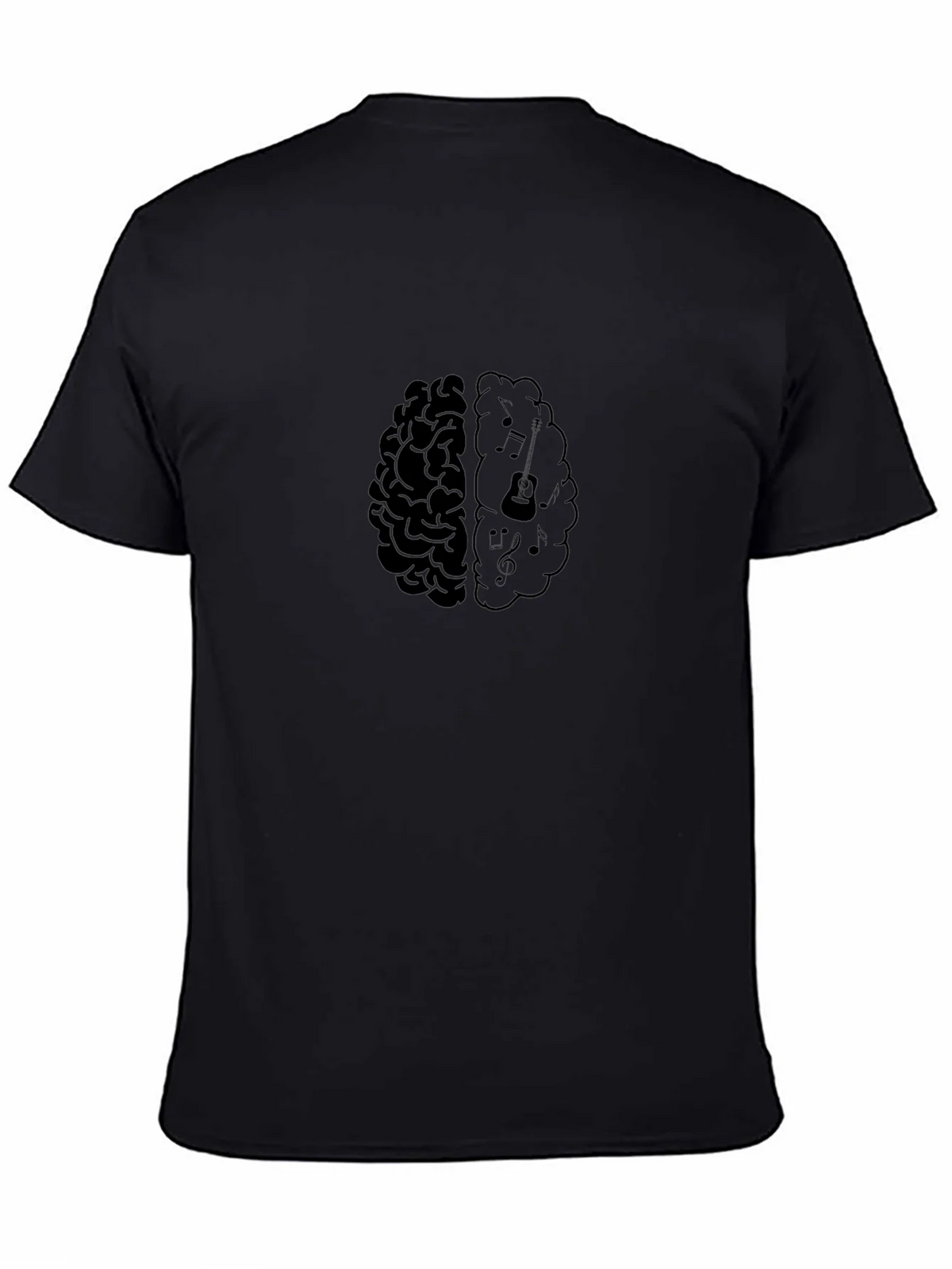 Brain Music T-Shirt - Black product image 7