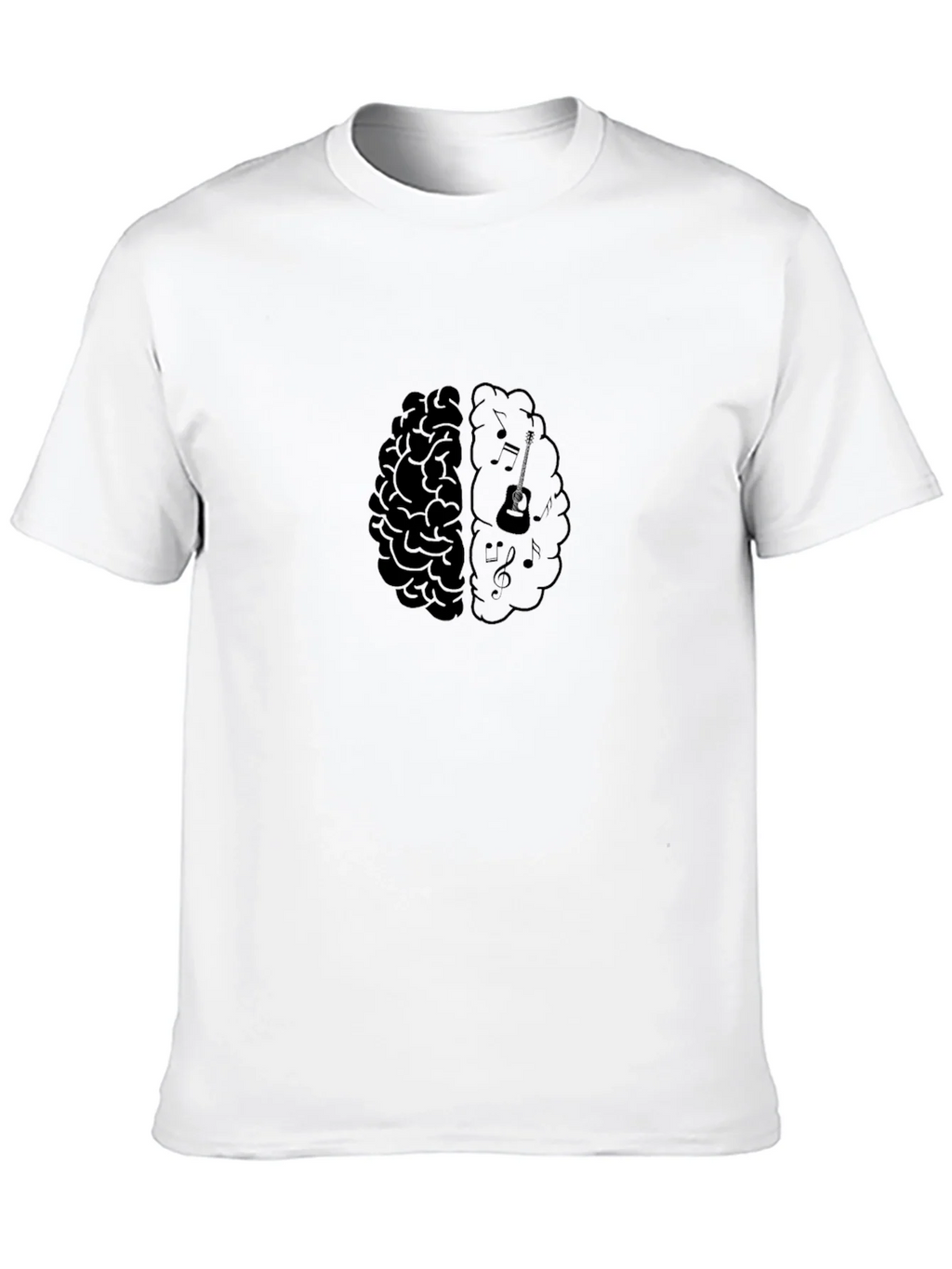 Brain Music T-Shirt - Black product image 12
