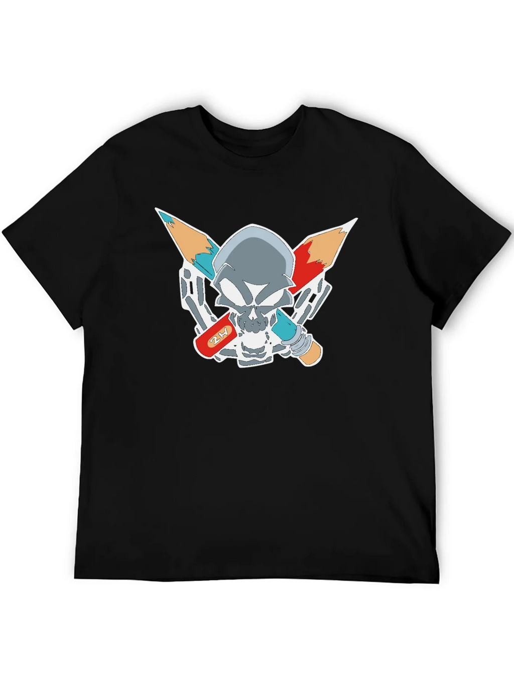 Edgy Graphic Skull T-Shirt product image 8