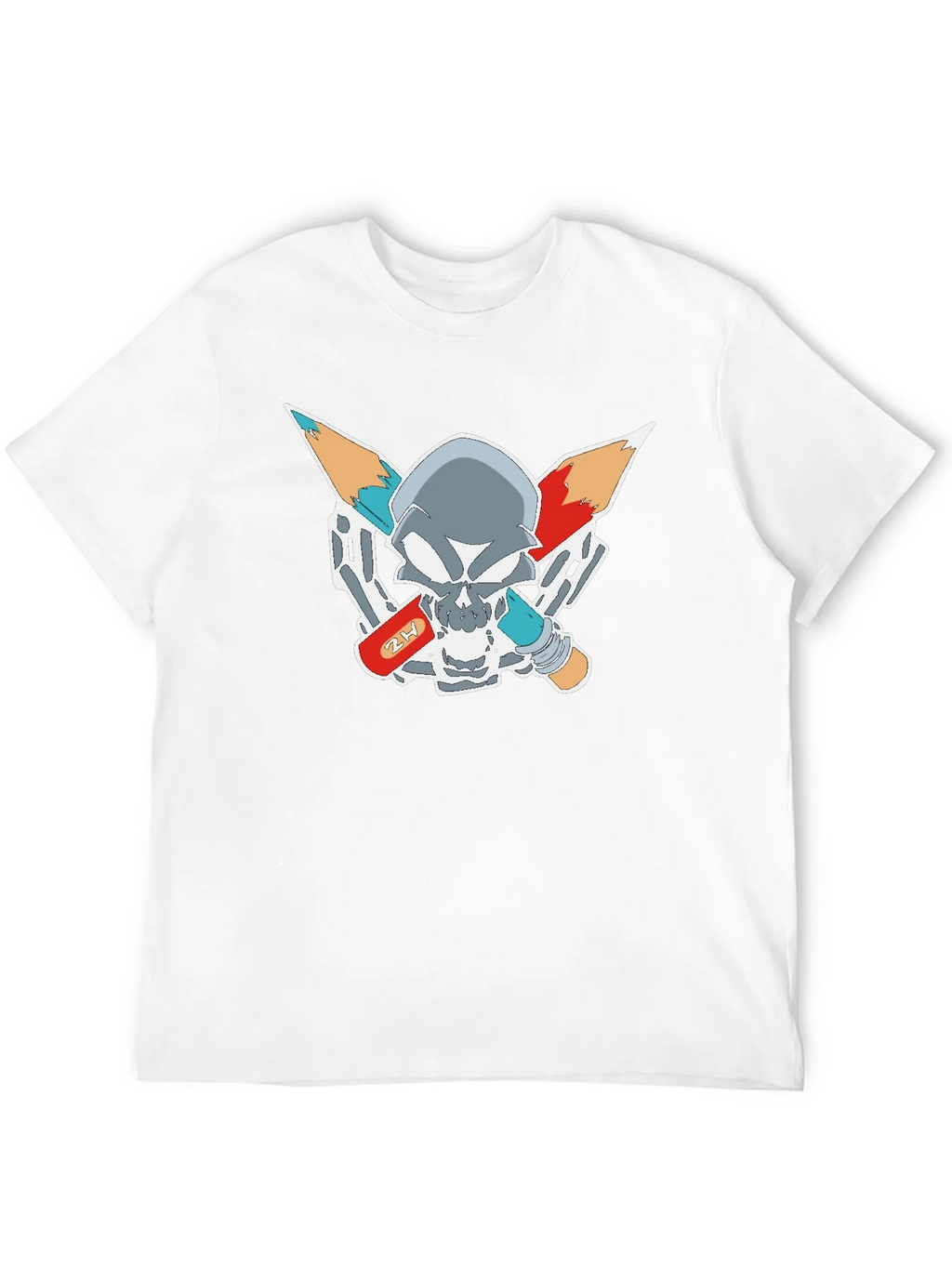 Edgy Graphic Skull T-Shirt product image 3