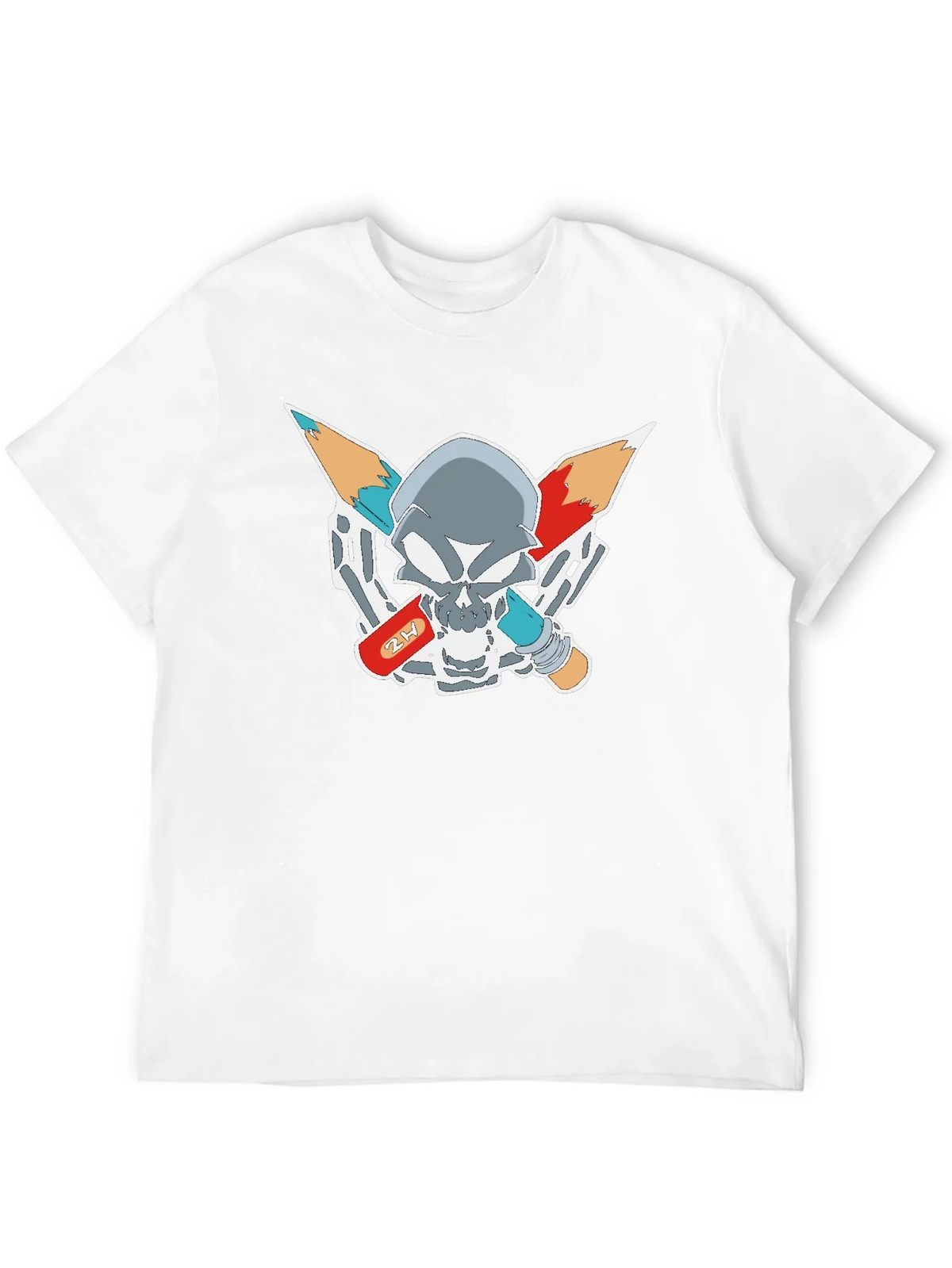 Edgy Graphic Skull T-Shirt product image 3