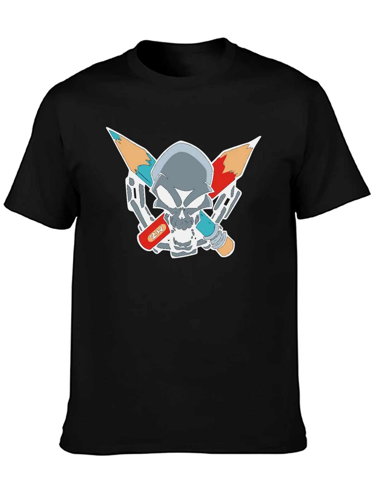Edgy Graphic Skull T-Shirt product image 6