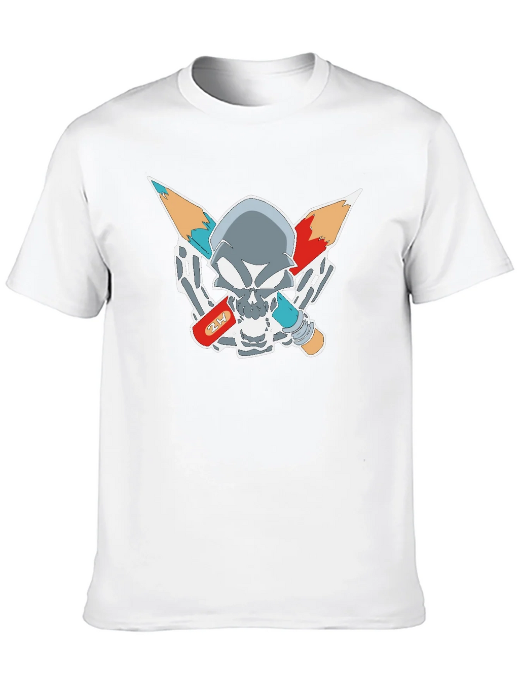 Edgy Graphic Skull T-Shirt product image 12