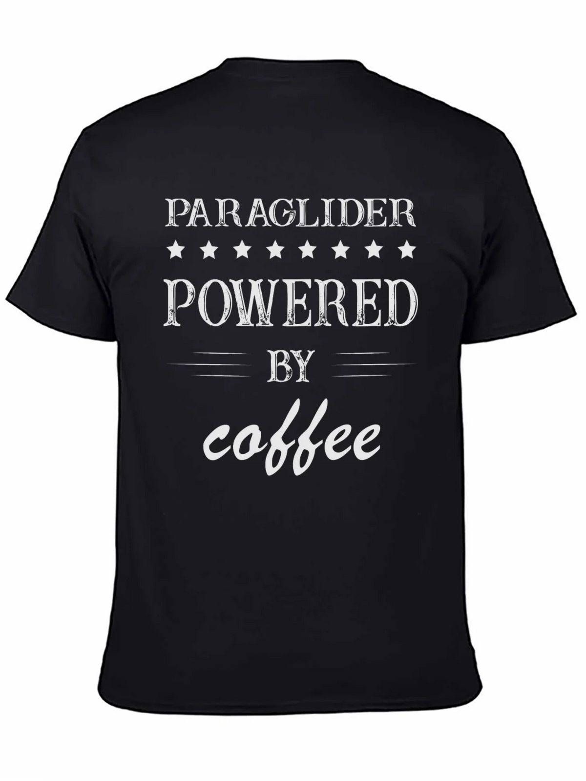 Paraglider Powered By Coffee T-Shirt product image 6