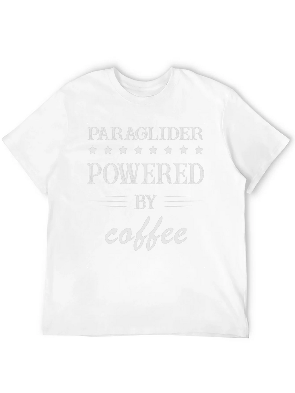 Paraglider Powered By Coffee T-Shirt product image 3