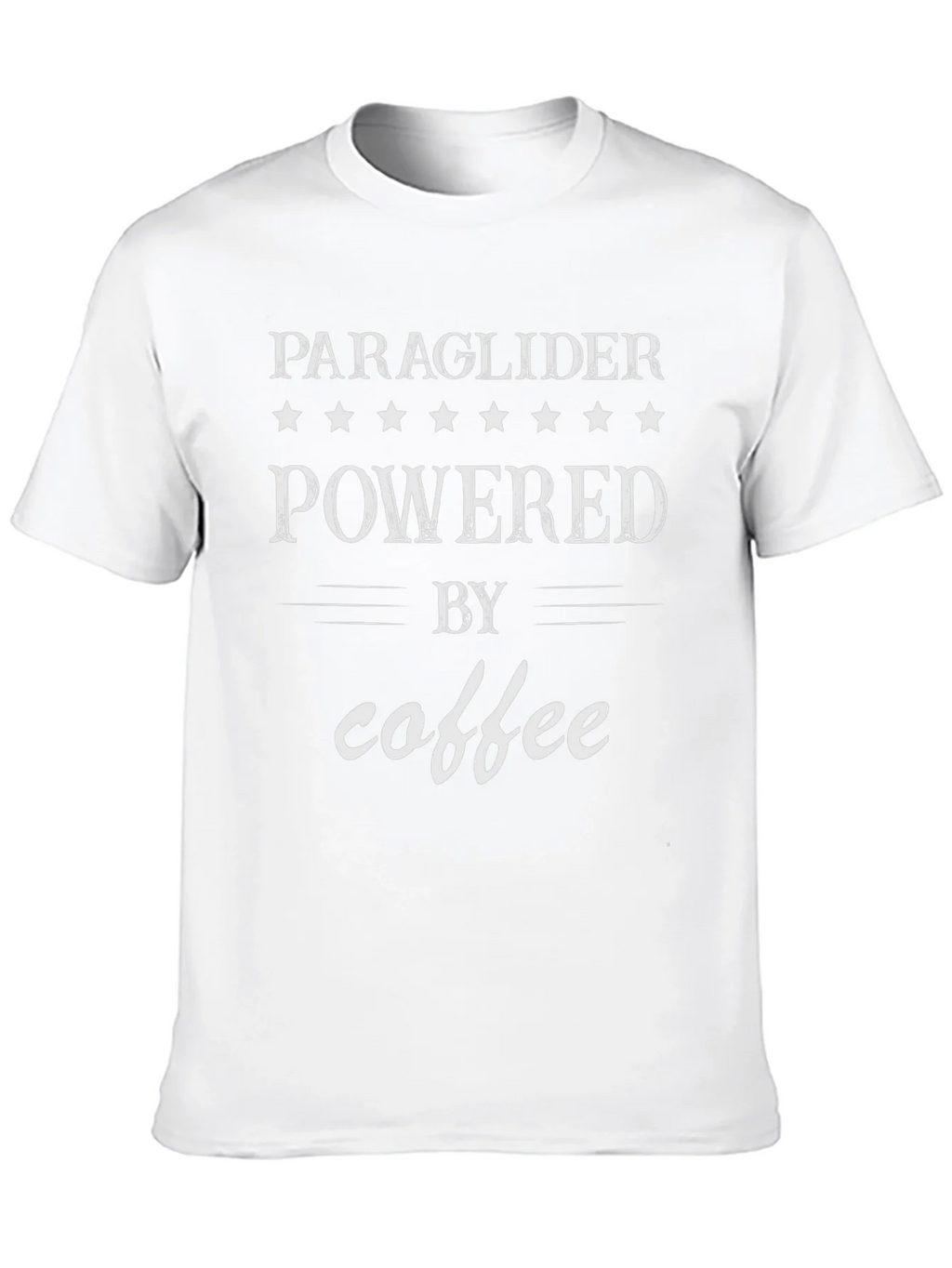 Paraglider Powered By Coffee T-Shirt product image 10