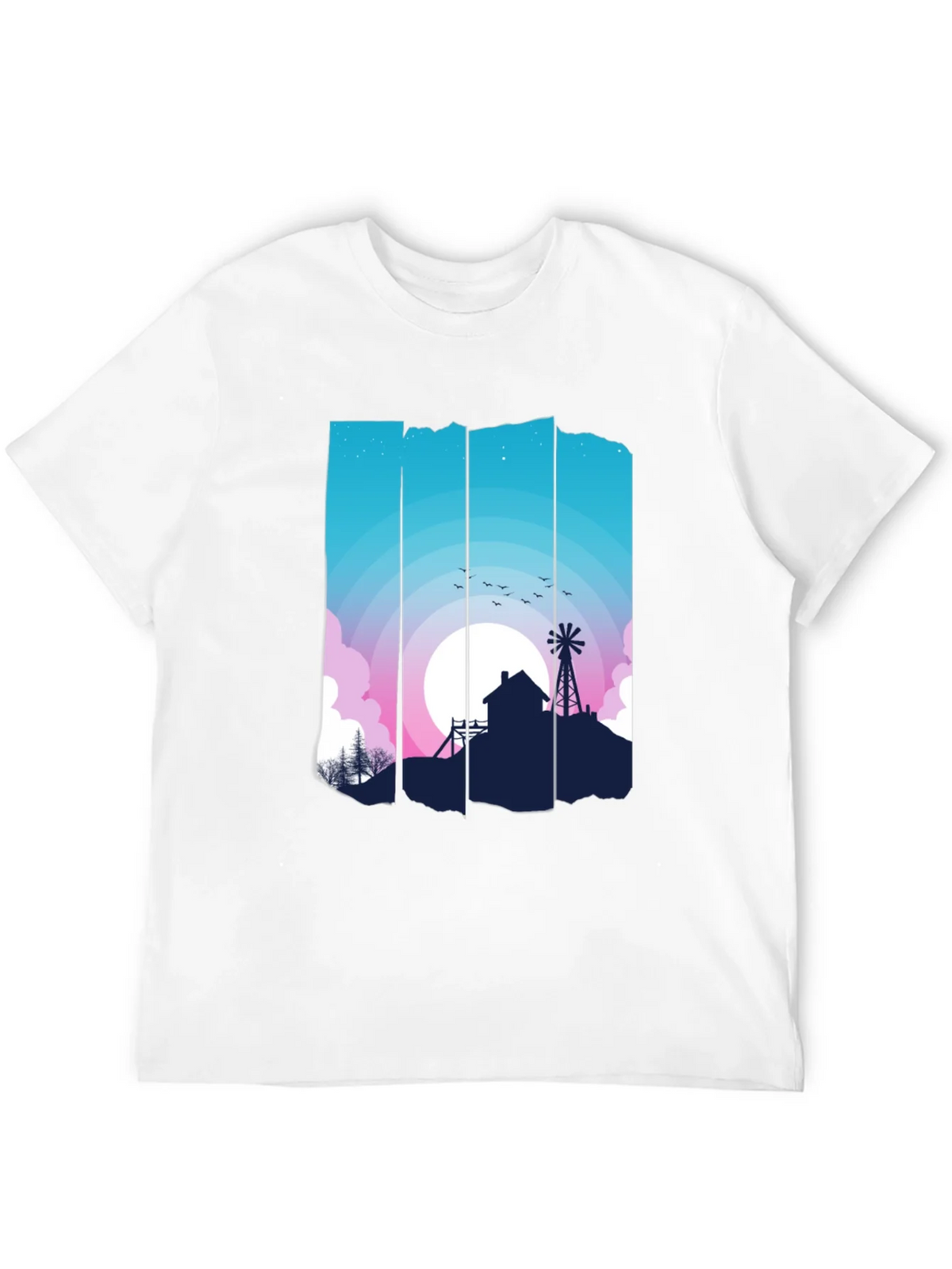Nature Silhouette Graphic Tee product image 1