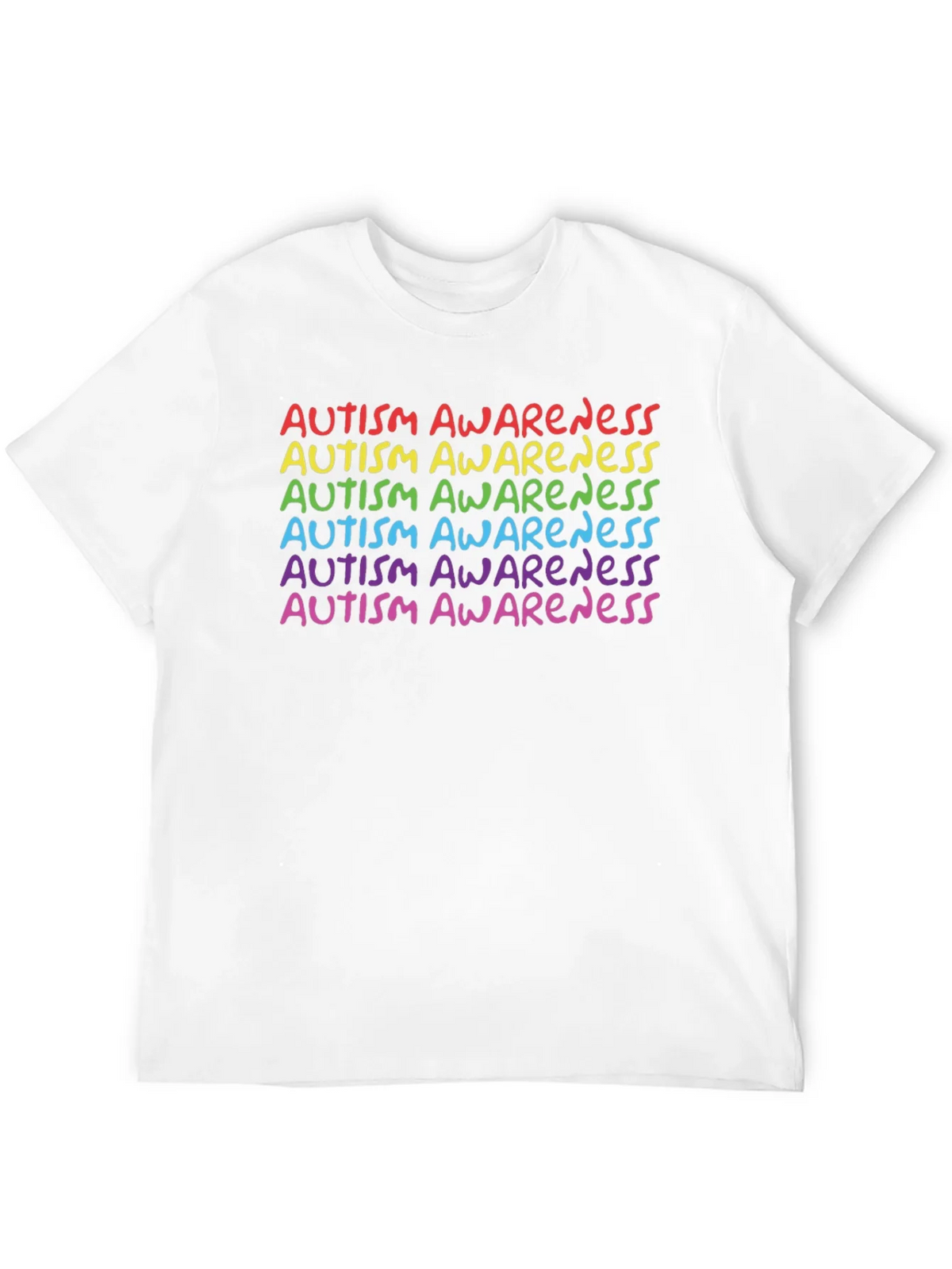 Autism Awareness Rainbow Tee - Support & Acceptance product image 3