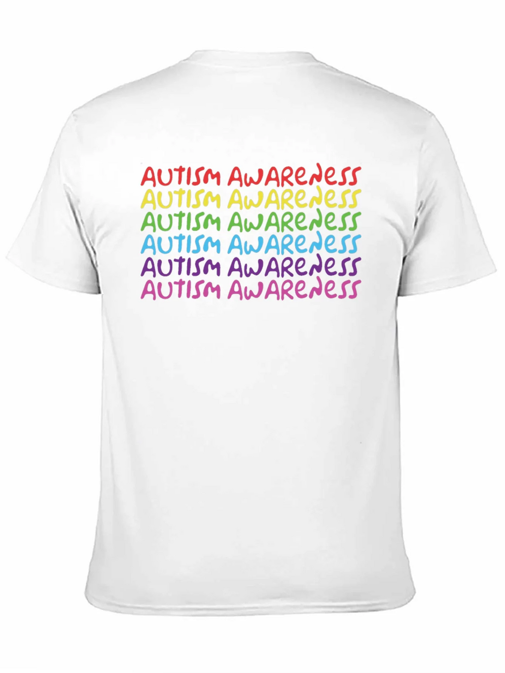 Autism Awareness Rainbow Tee - Support & Acceptance product image 2