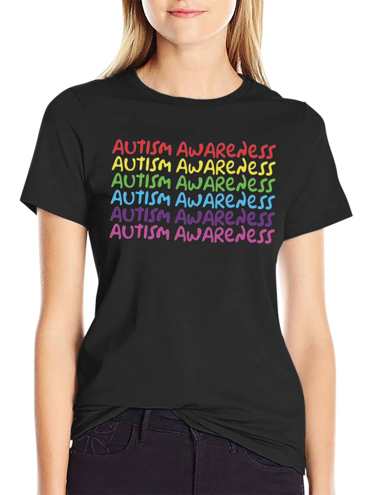 Autism Awareness Rainbow Tee - Support & Acceptance product image 5