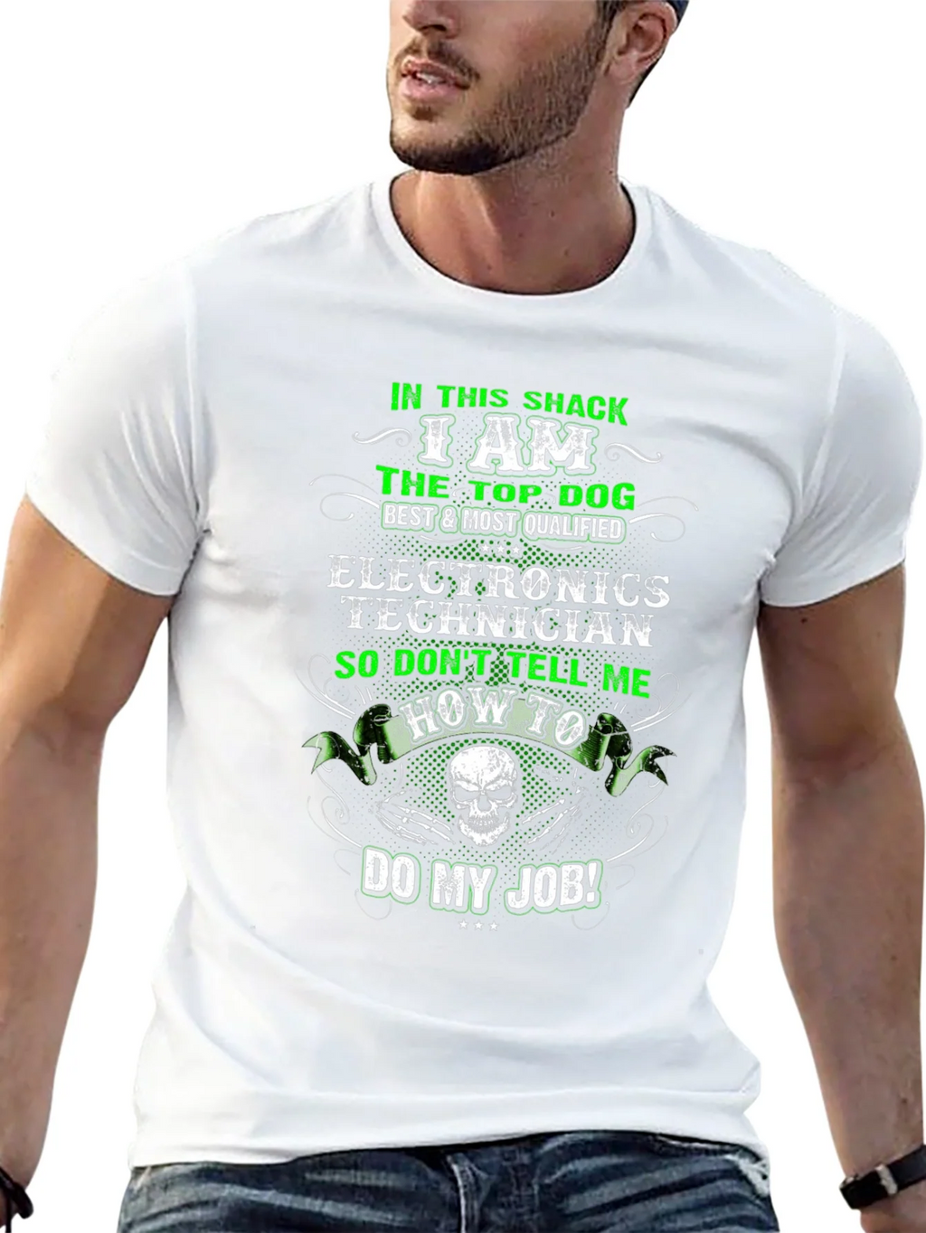 Electronics Technician Funny T-Shirt product image 4