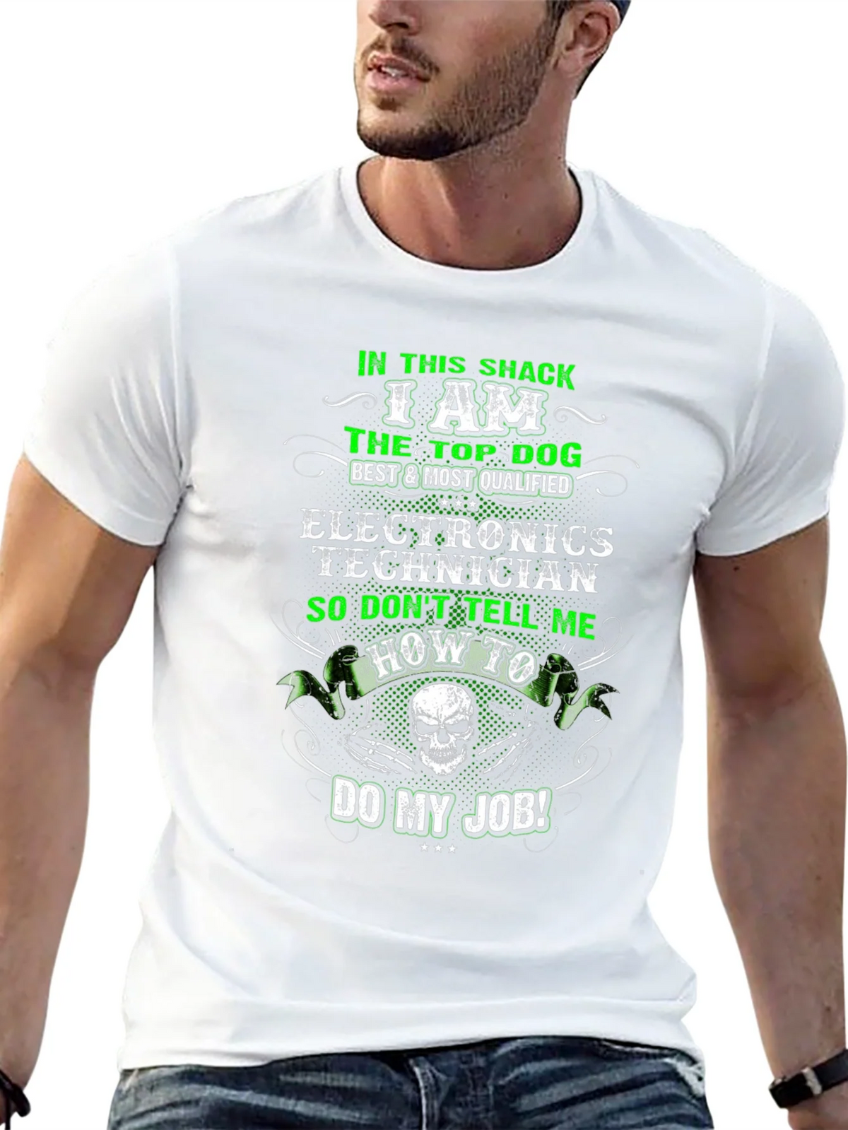 Electronics Technician Funny T-Shirt product image 4