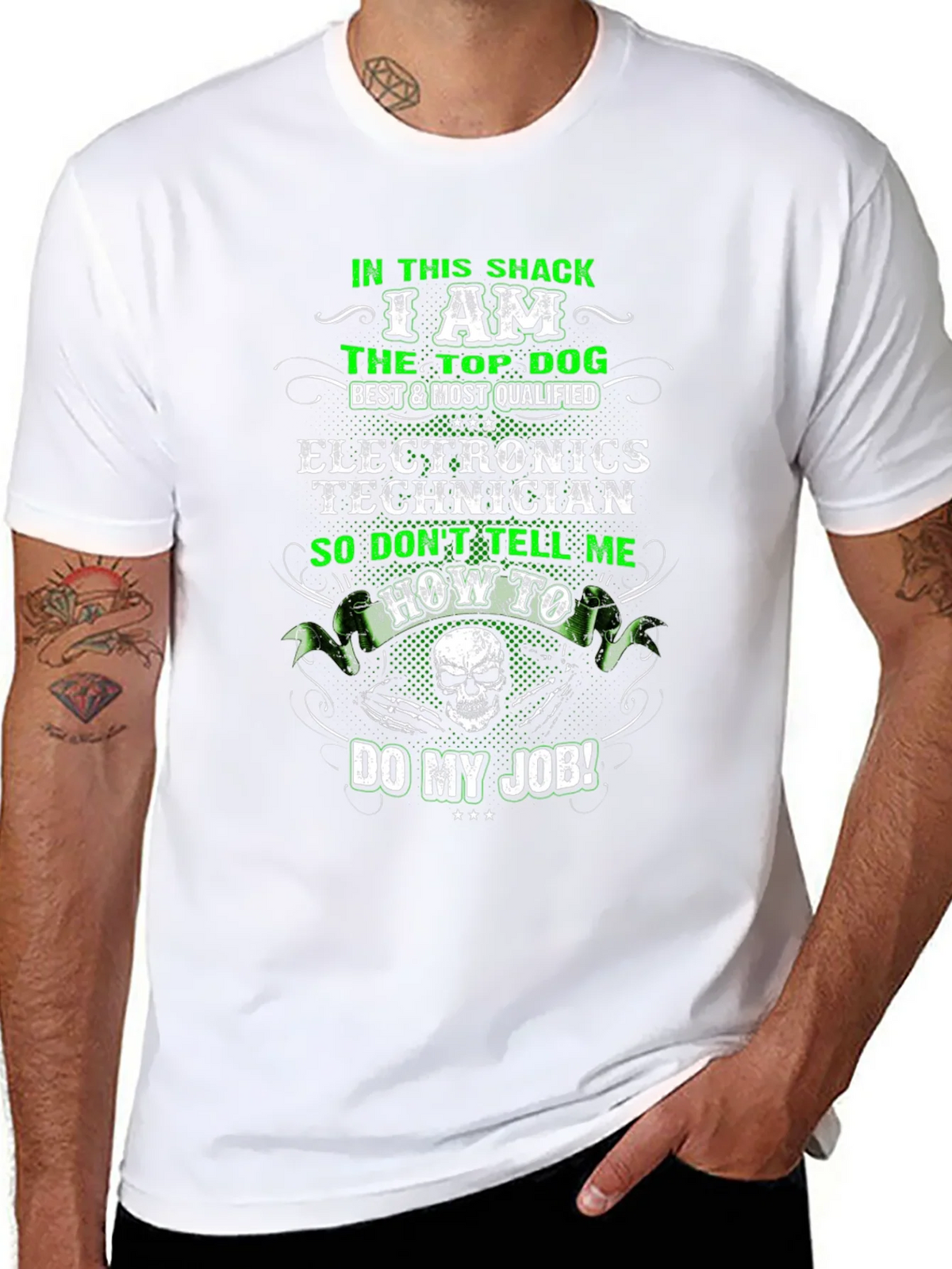 Electronics Technician Funny T-Shirt product image 10