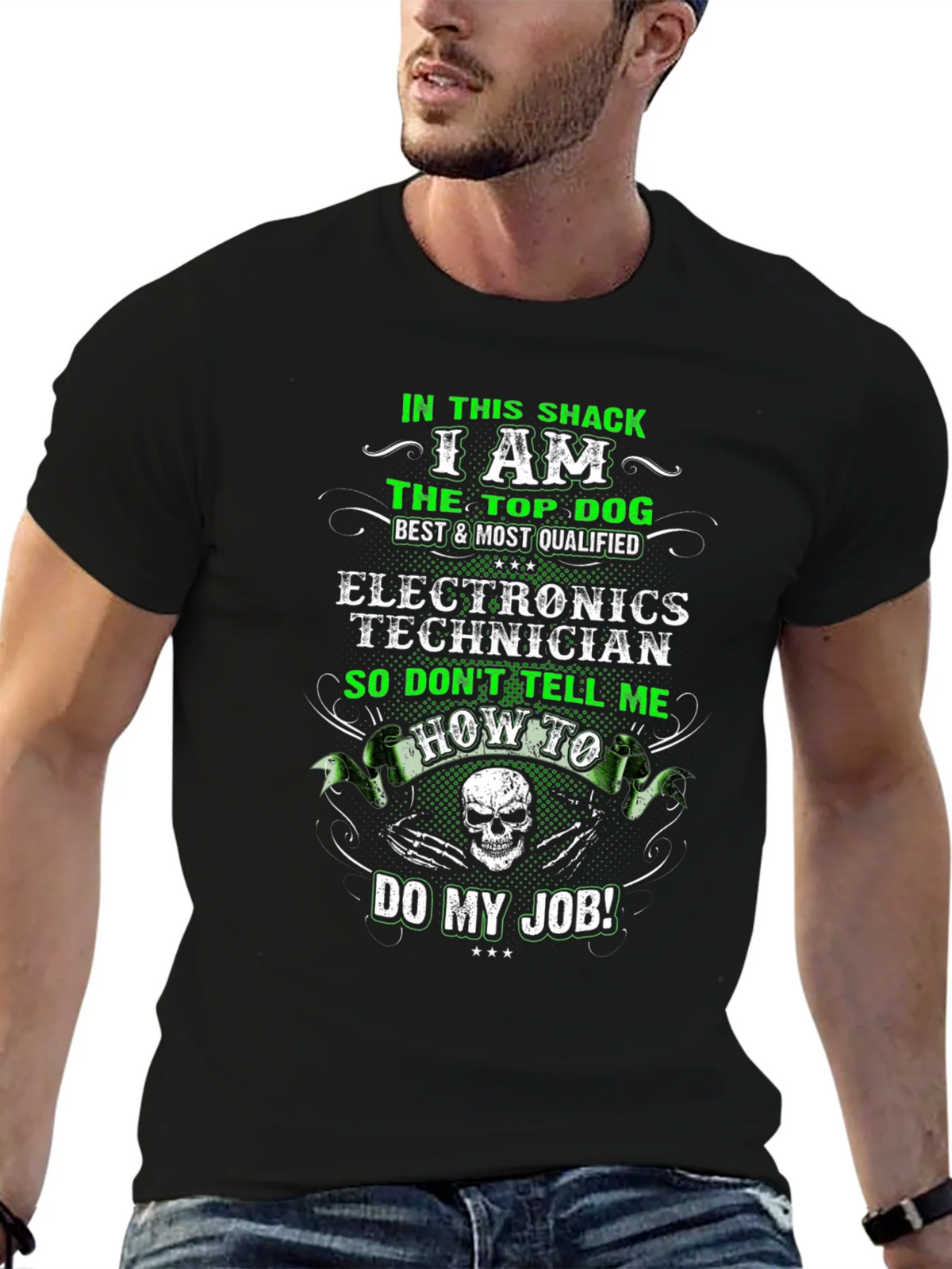 Electronics Technician Funny T-Shirt product image 9