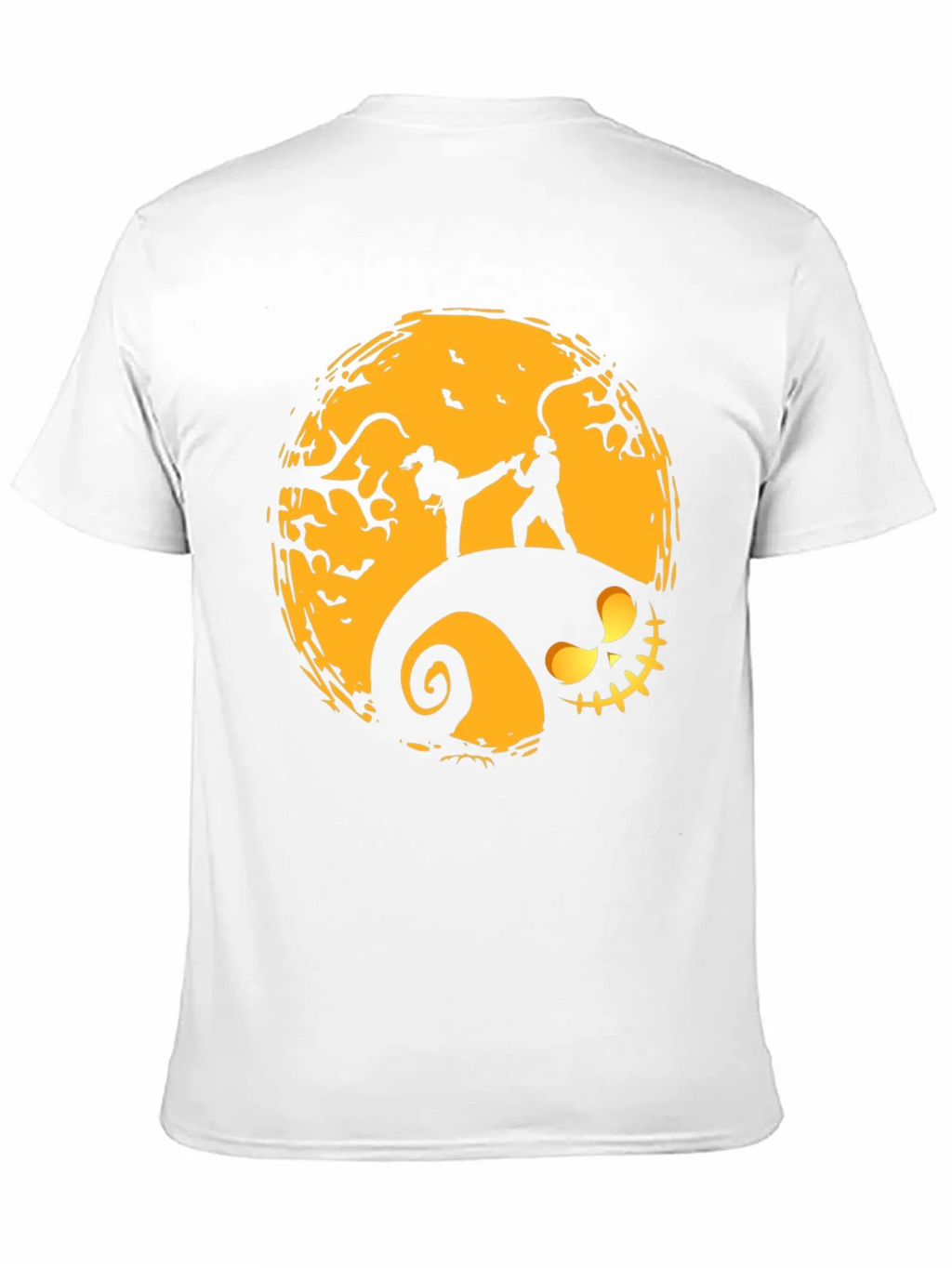 Halloween Karate Silhouette Graphic Tee product image 2