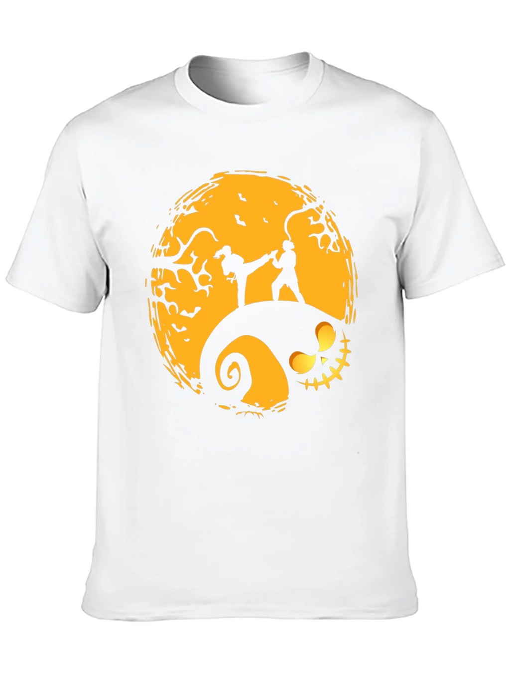 Halloween Karate Silhouette Graphic Tee product image 12