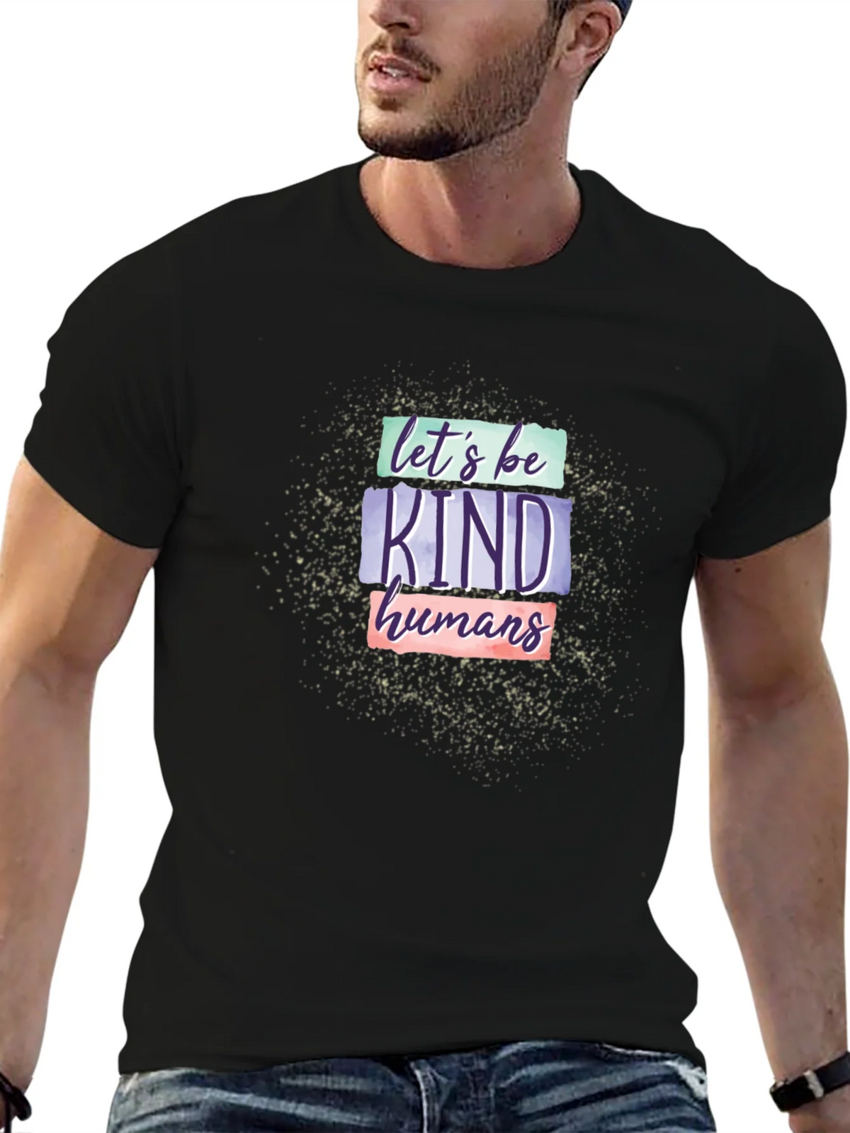 Lets Be Kind Humans Graphic T-Shirt product image 1