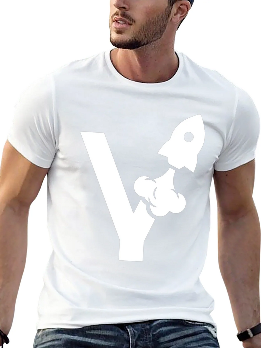 Rocket Launch Graphic Tee product image 4