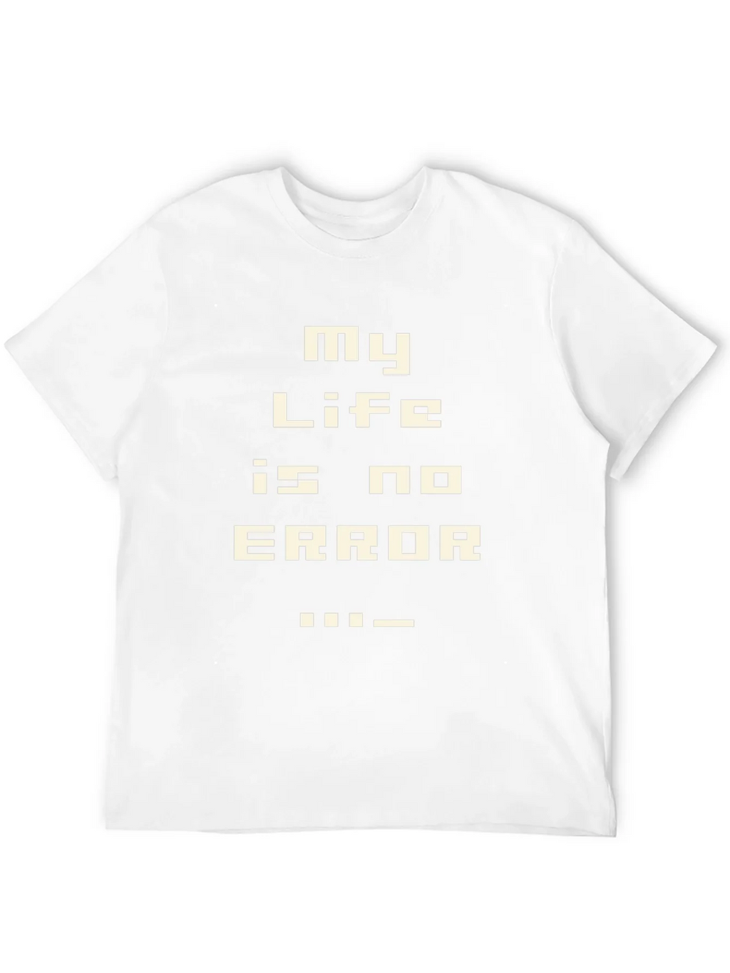 My Life is No Error Graphic T-Shirt - Gamer Style product image 3