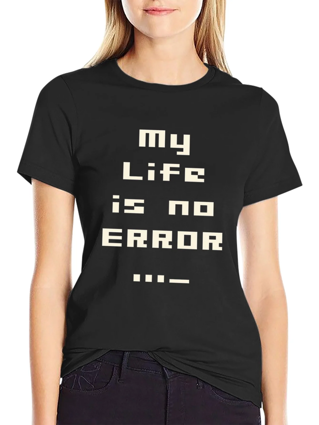 My Life is No Error Graphic T-Shirt - Gamer Style product image 5