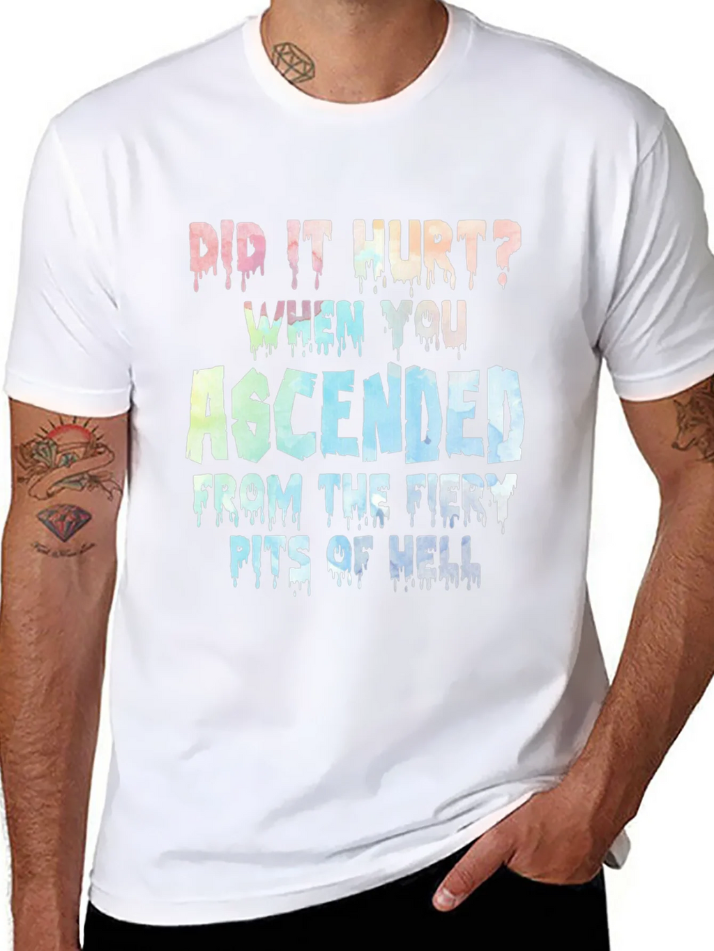 Ascended From Hell Graphic Tee product image 10