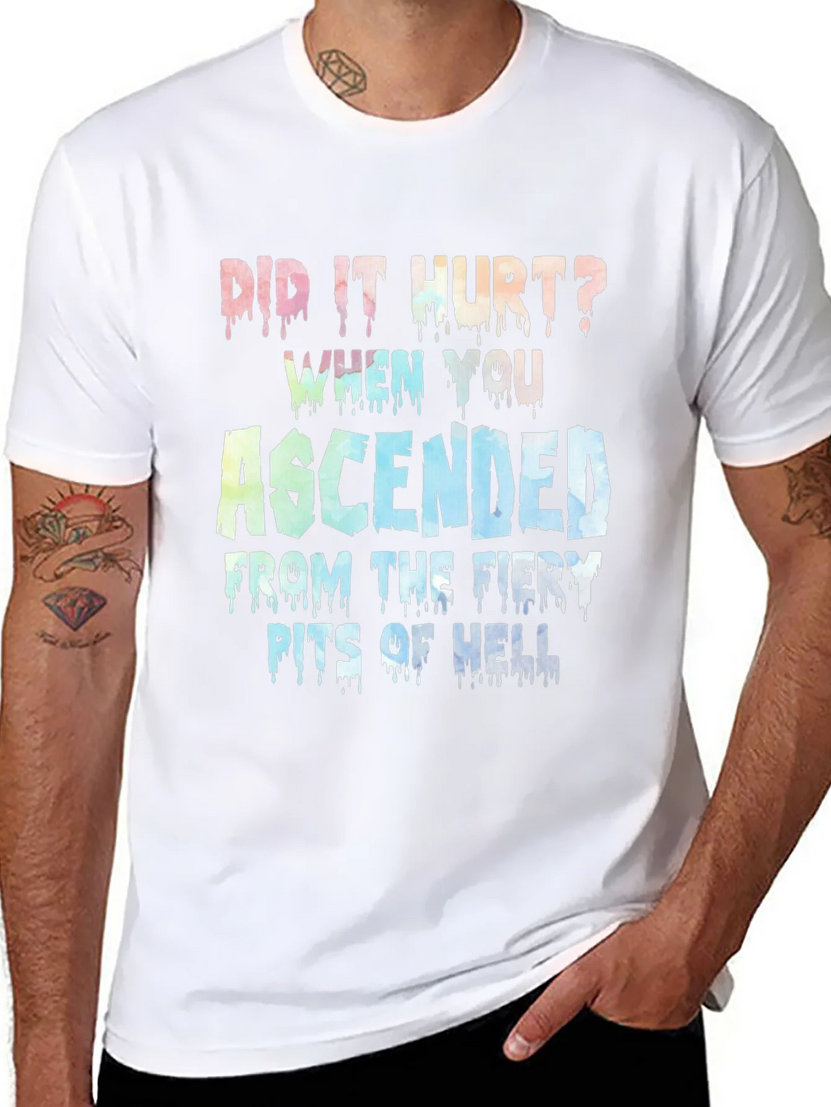 Ascended From Hell Graphic Tee product image 10