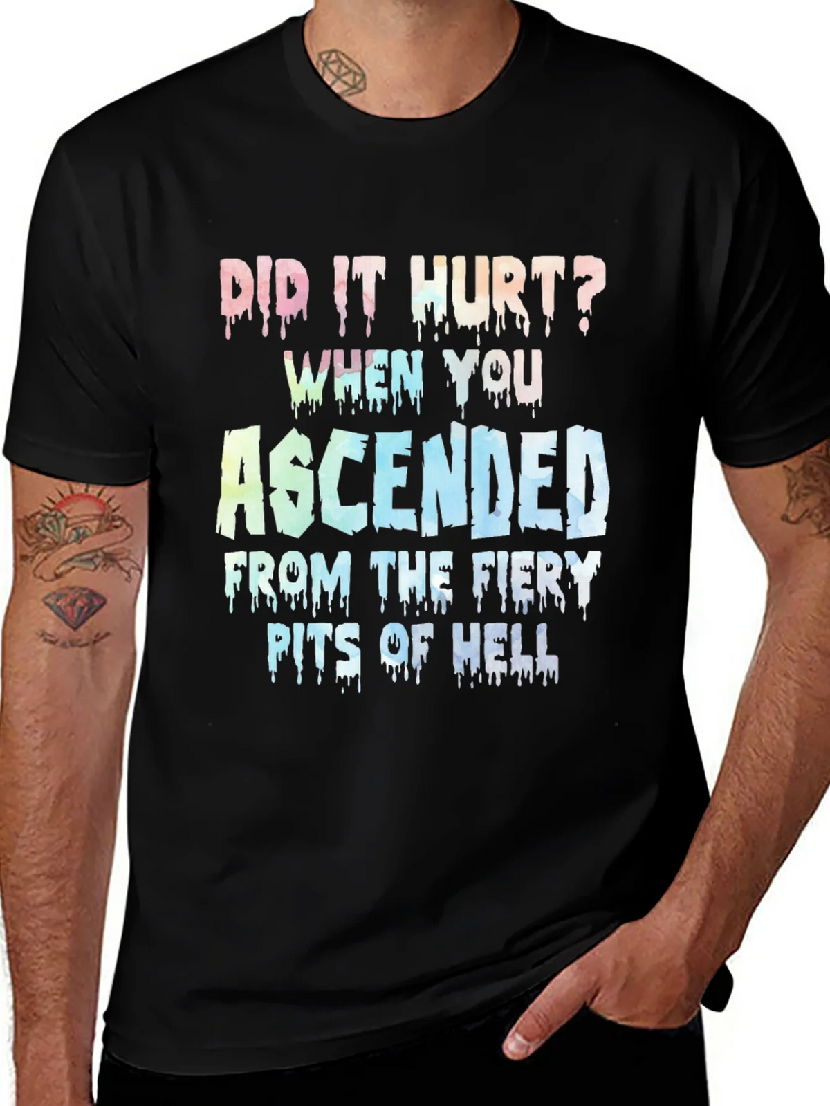 Ascended From Hell Graphic Tee product image 1